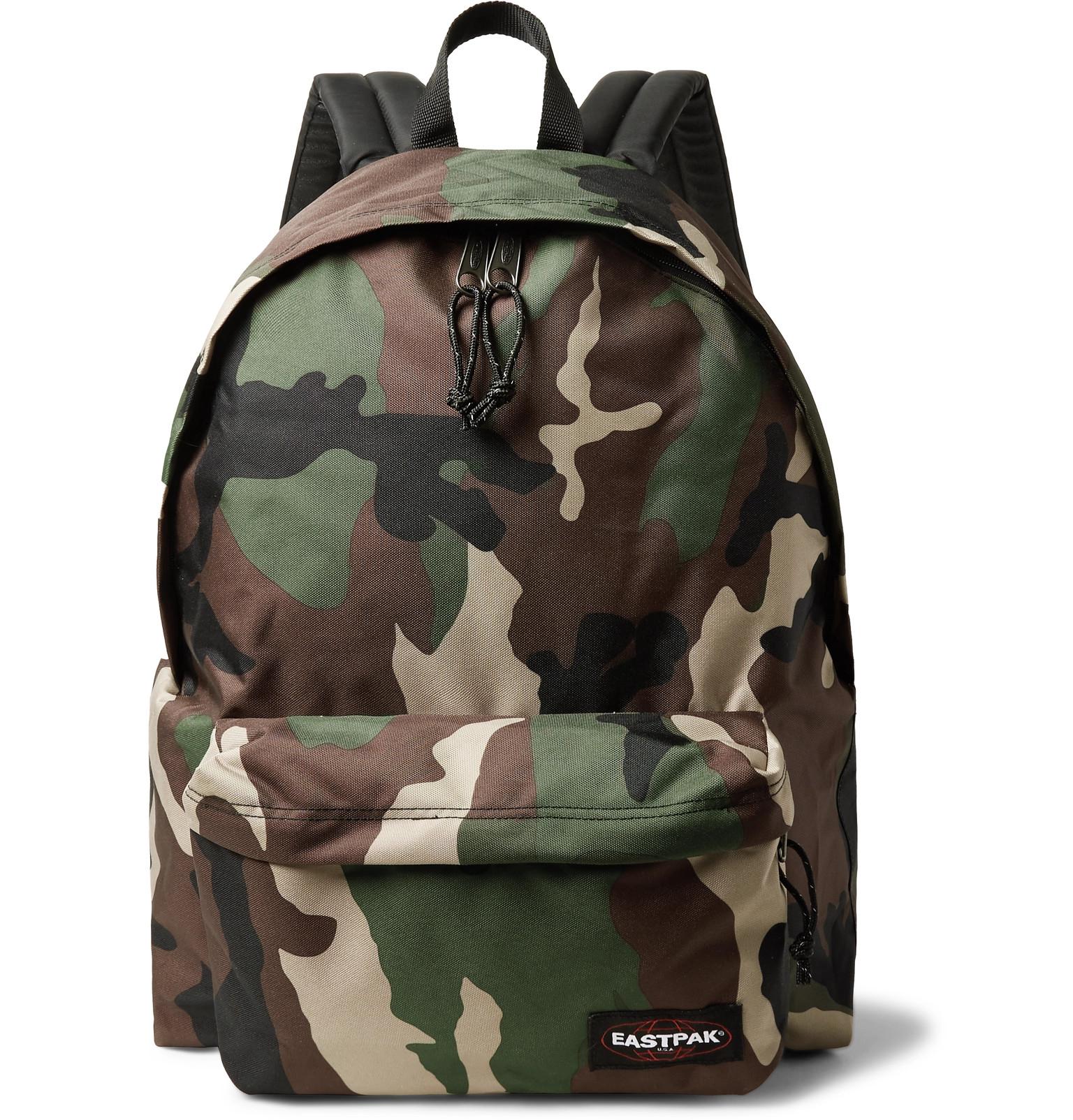 Eastpak Padded Pak'r Xl Camouflage Canvas Backpack in Green for Men Lyst