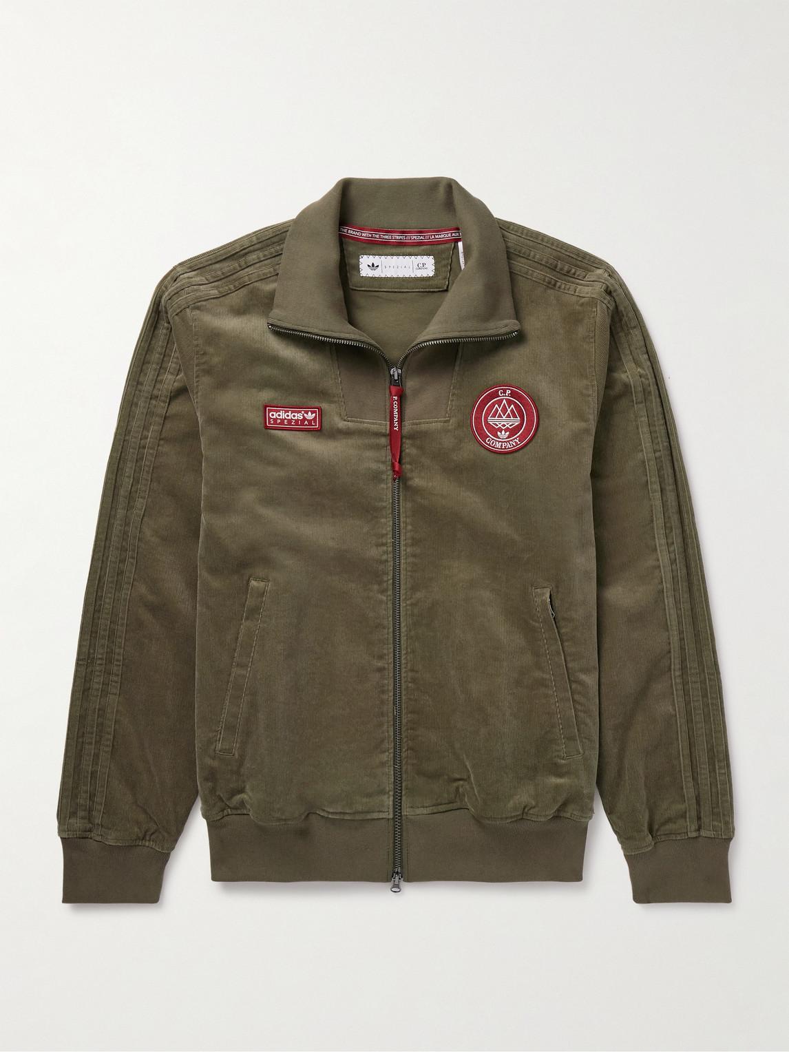 adidas Originals Company Spezial Settend Logo-appliquéd