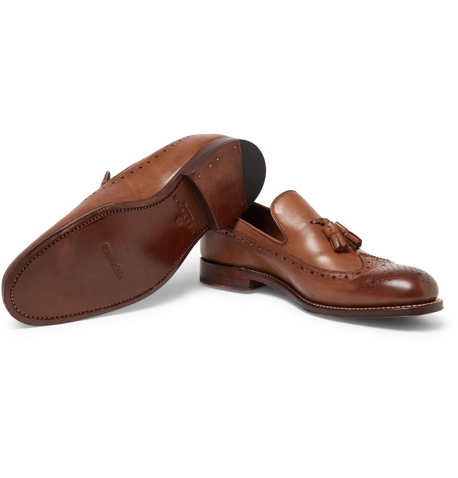 Grenson Lucien Burnished-leather 