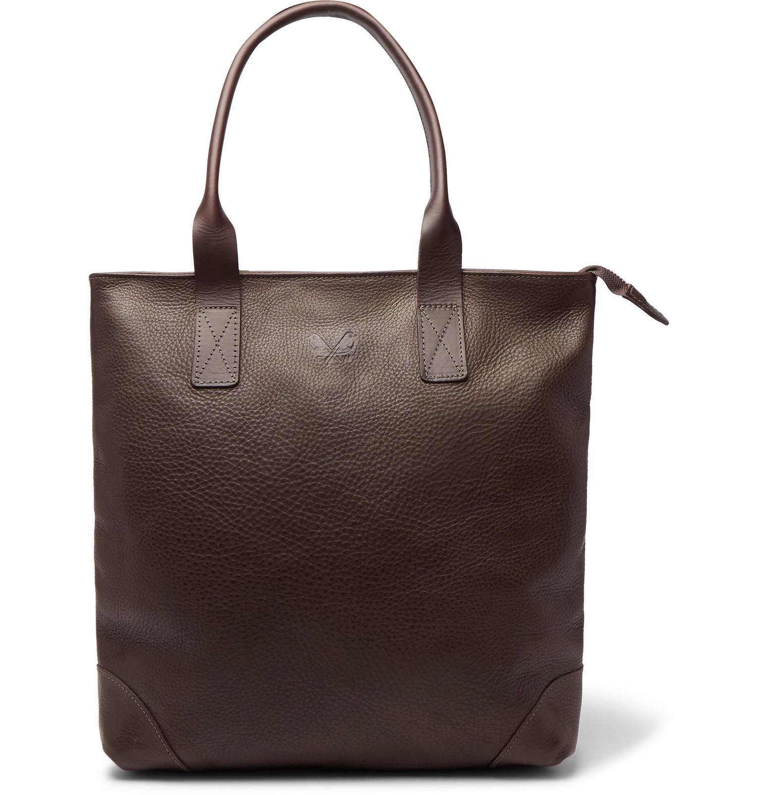 Bennett Winch Full-grain Leather Tote Bag in Brown for Men - Lyst