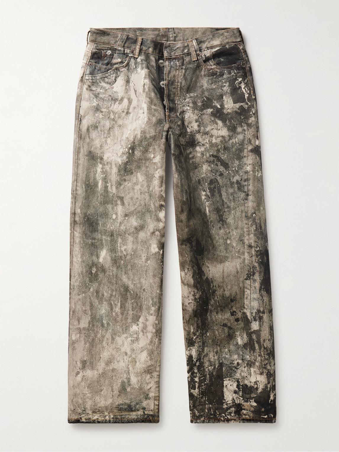 Wide Leg Jeans Acne Studios Grey Jeans Acne Studios 1981