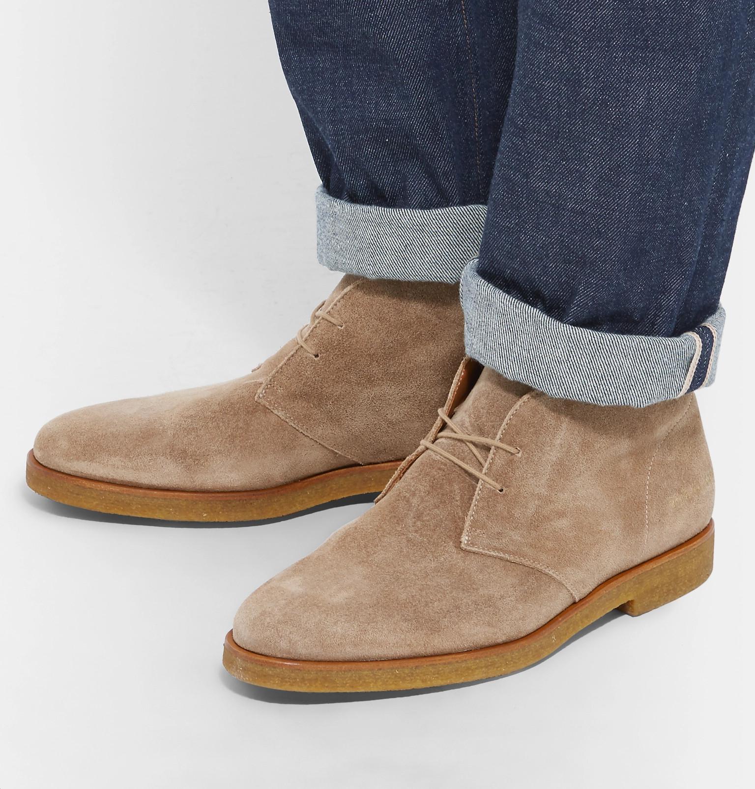 clarks desert boot mushroom