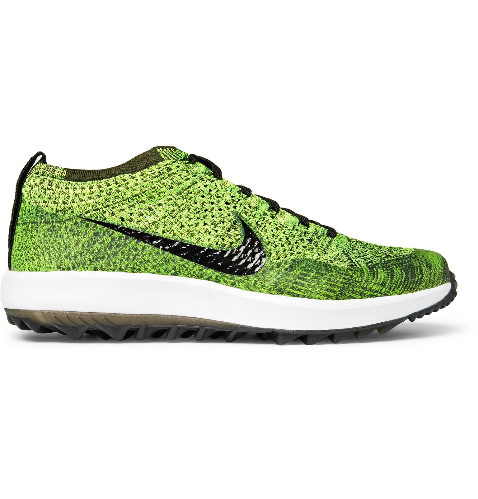Nike Flyknit Racer Golf Shoes for Men - Lyst
