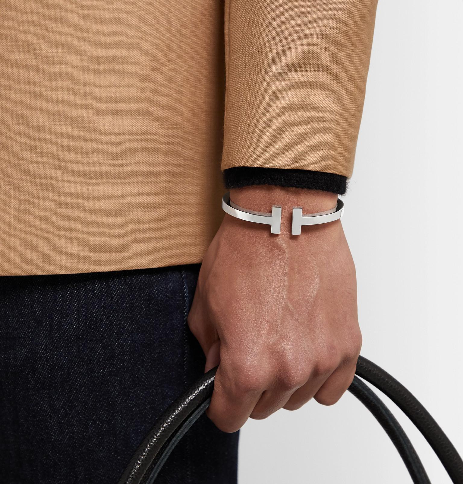 Square Wrap Bracelet Tiffany T Bangle Silver Tiffany T Square Cuff