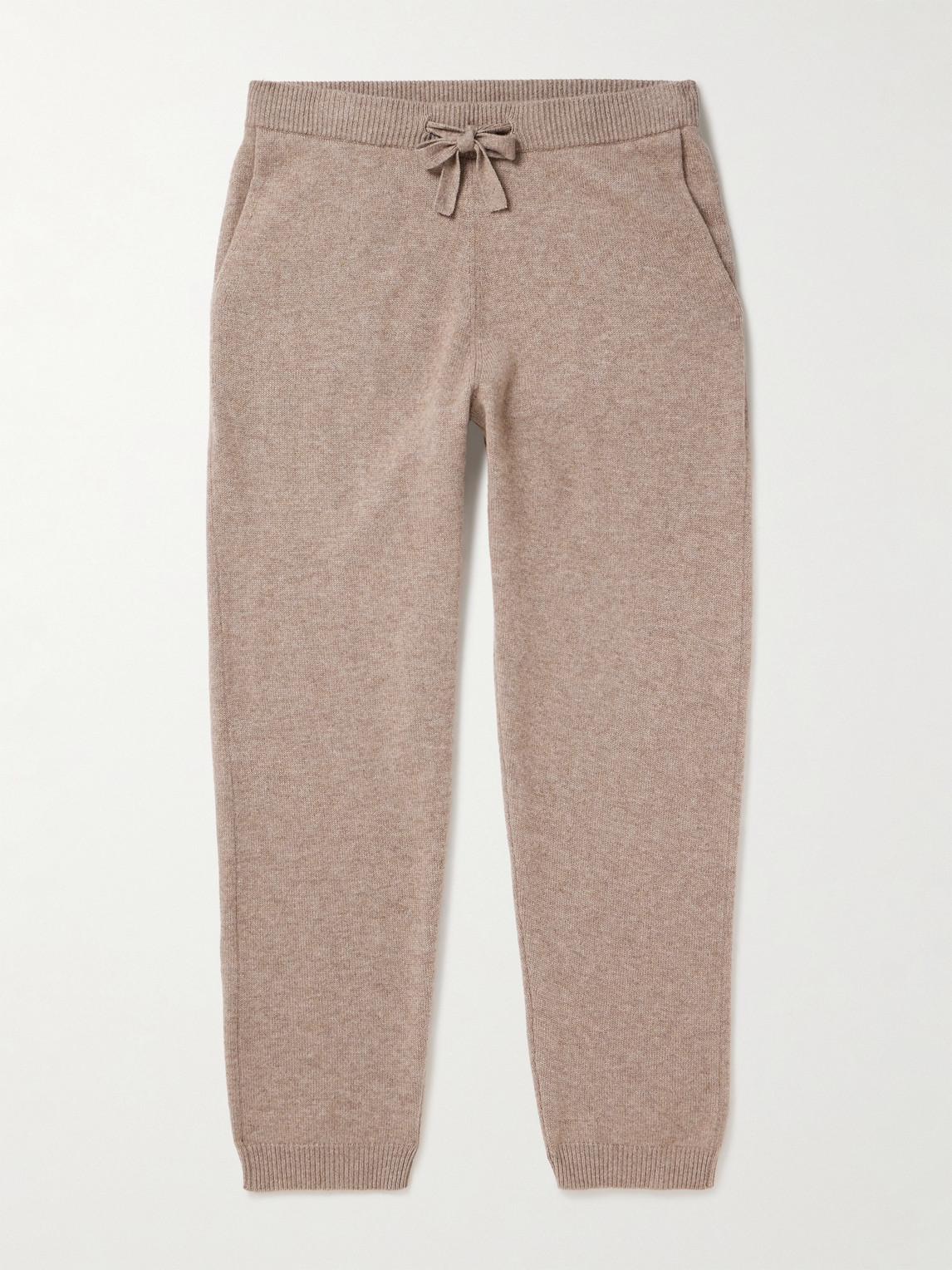 【日本入手困難】STRAIGHT JOGGING PANTS IN CASHMERE FLANNEL NN07 6610 Straight-Leg Wool And Cashmere-Blend Sweatpants in