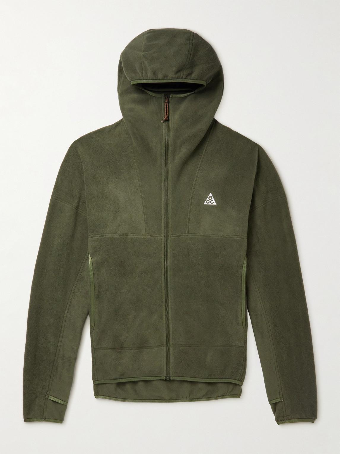 Nike Acg Wolf Tree Thermafit Fleece Hooded Jacket in Green for Men Lyst UK