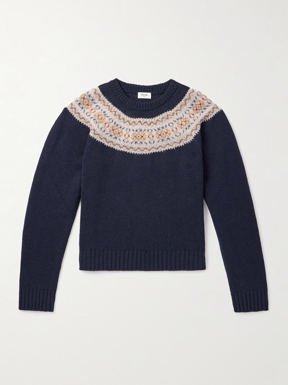 【最終値下げ】CELINEトリオンフニット 最終値下げ】CELINE トリオンフカシミアニット M コメ兵｜セリーヌ