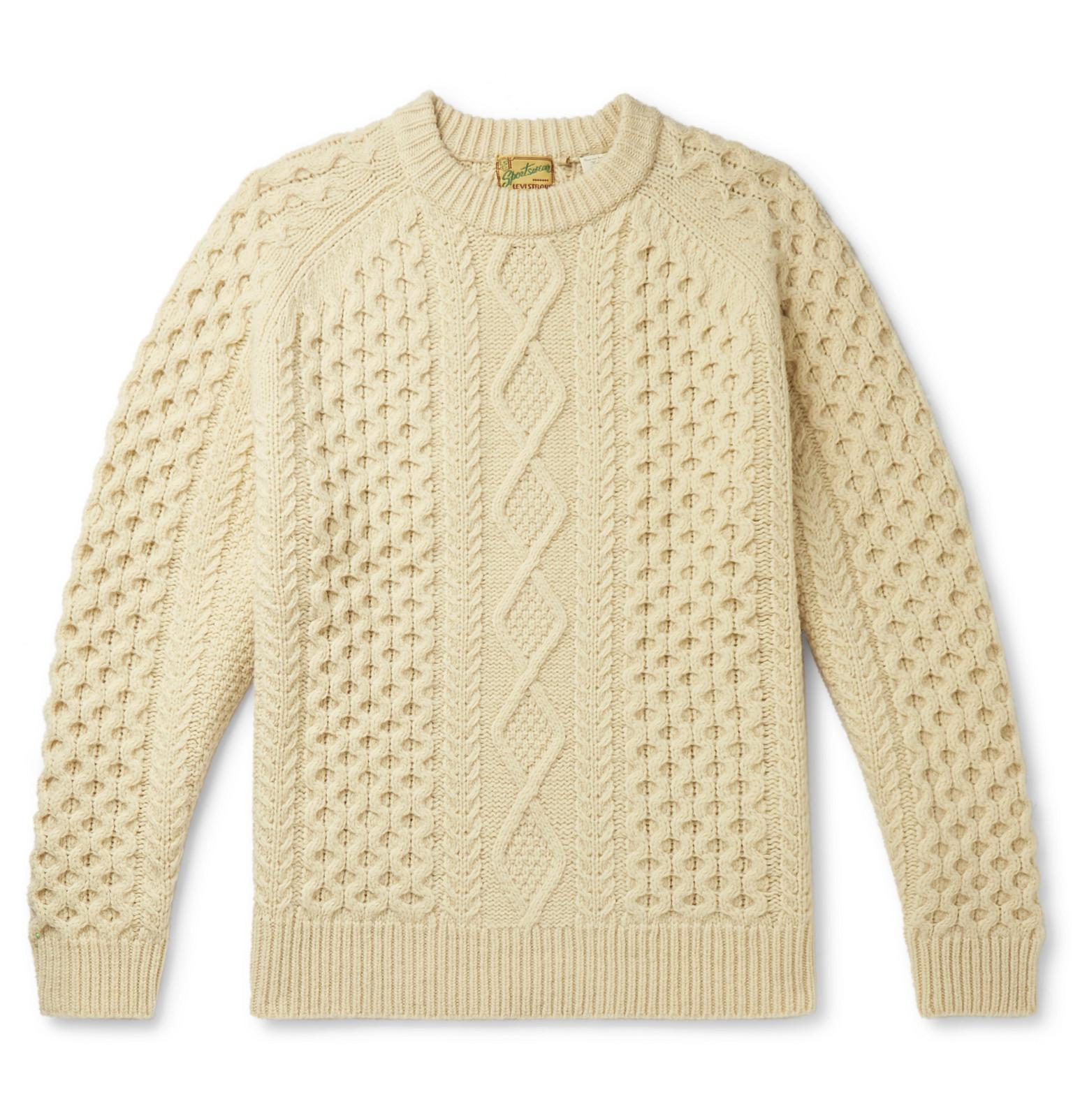 levi's wool sweater