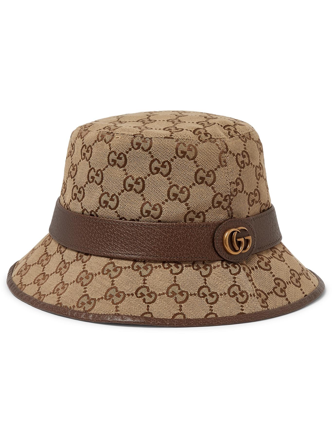gucci canvas bucket hat