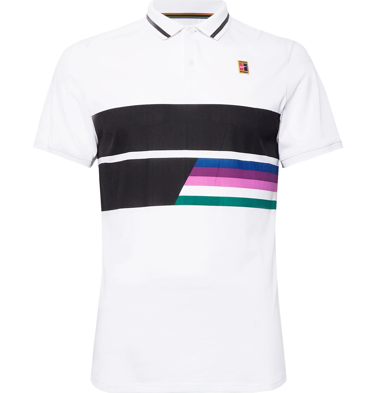 nike dri fit tennis polo