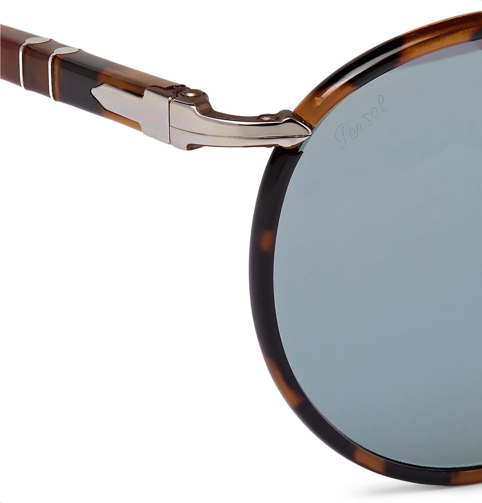 tortoise shell mirrored sunglasses