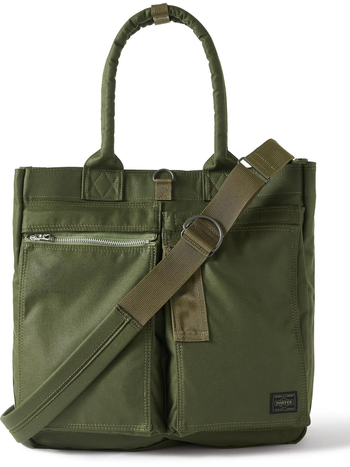 Porter-Yoshida and Co Flying Ace 2way Nylon Tote Bag in Green for Men ...