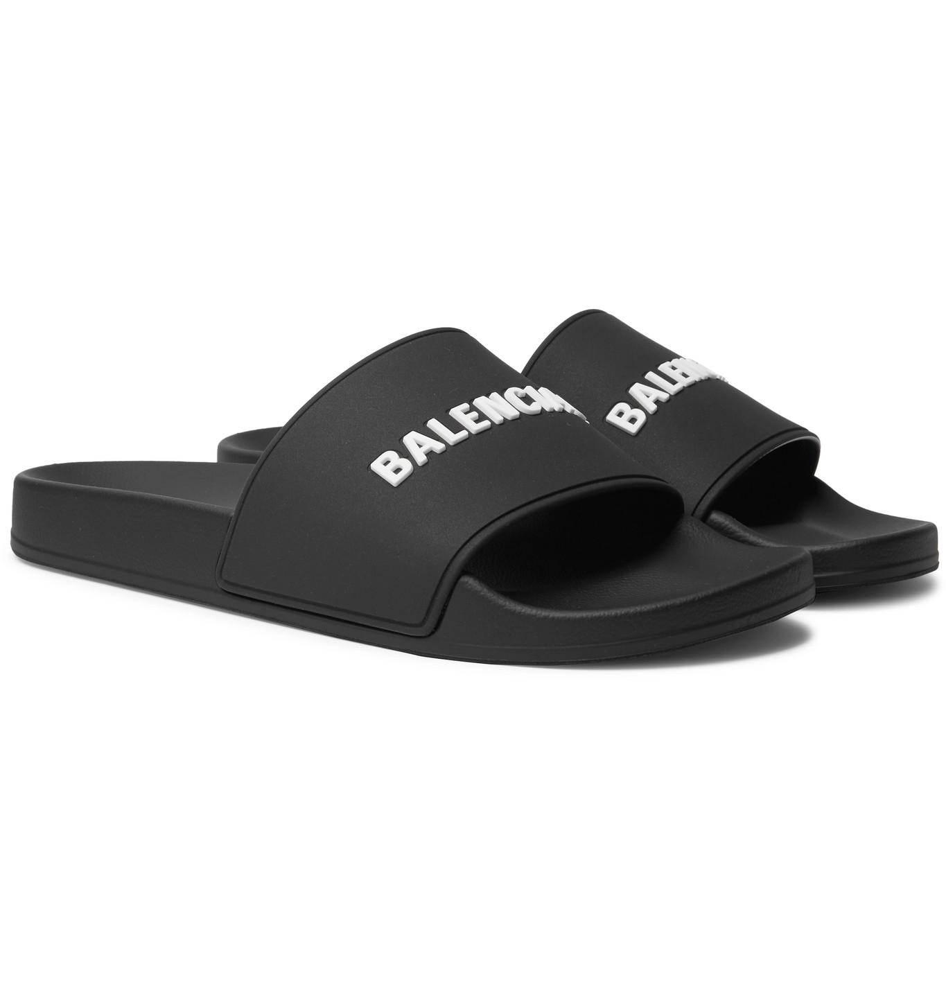 men balenciaga slides