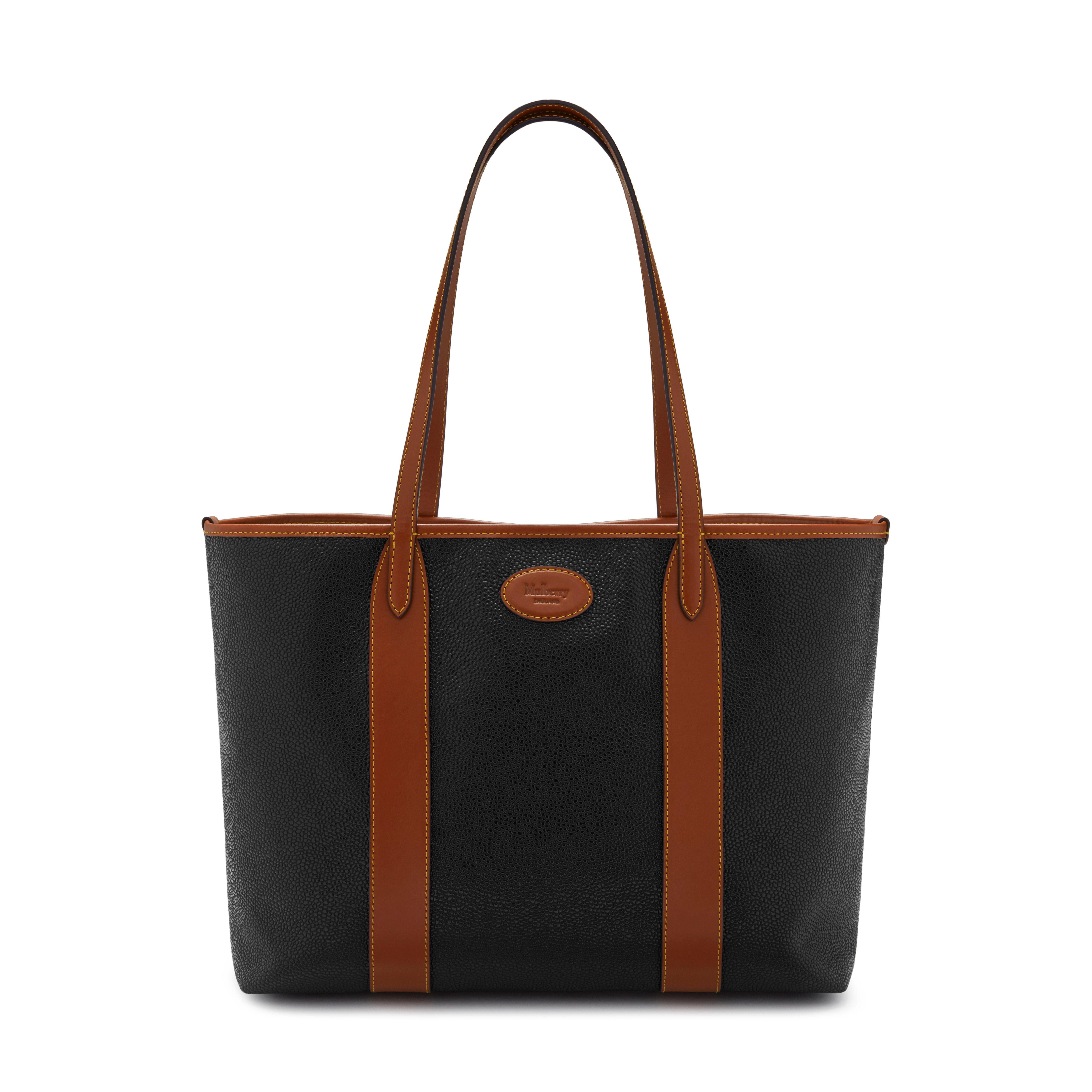 Mulberry Bayswater Tote Bag in Black | Lyst