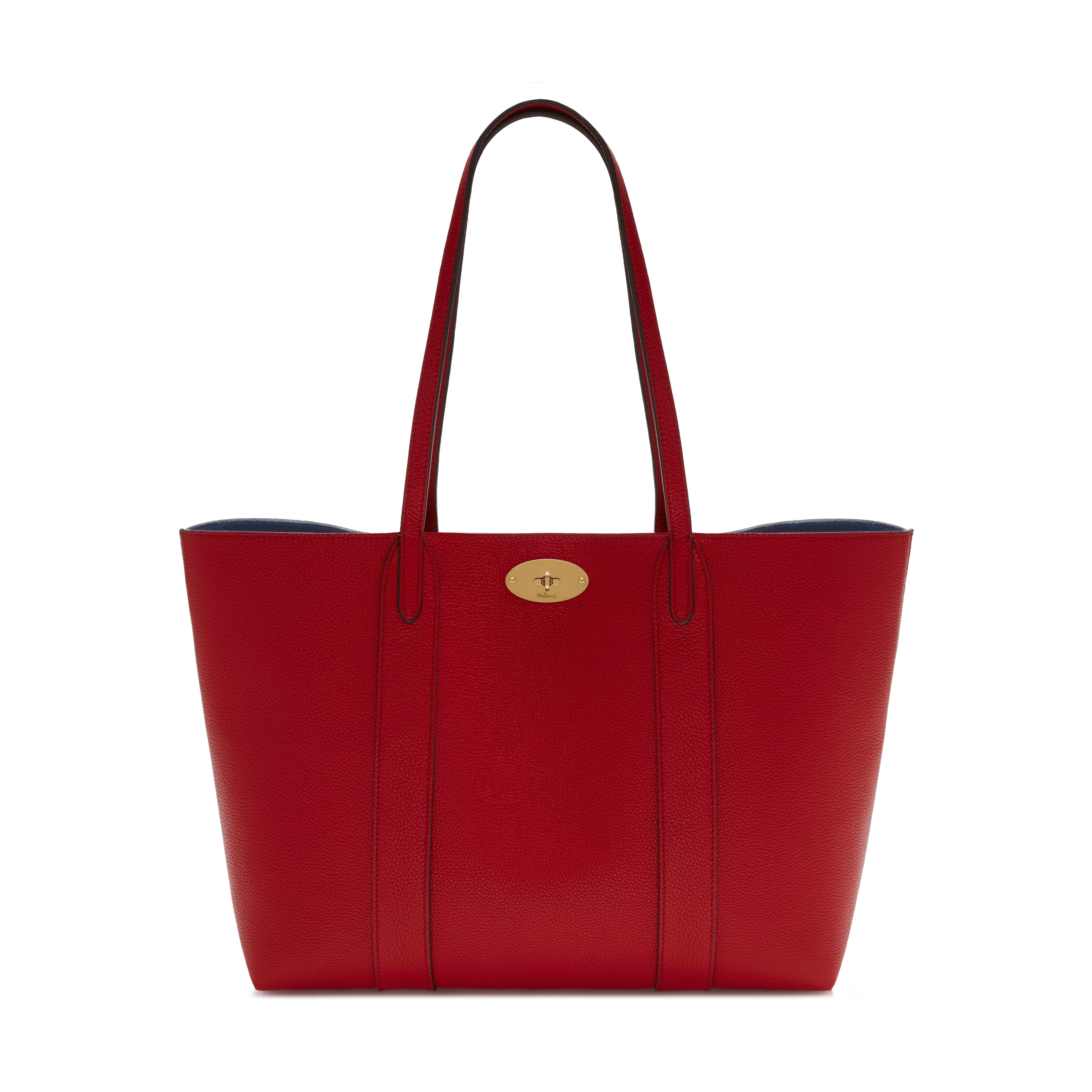 Mulberry Bayswater Tote in Red | Lyst