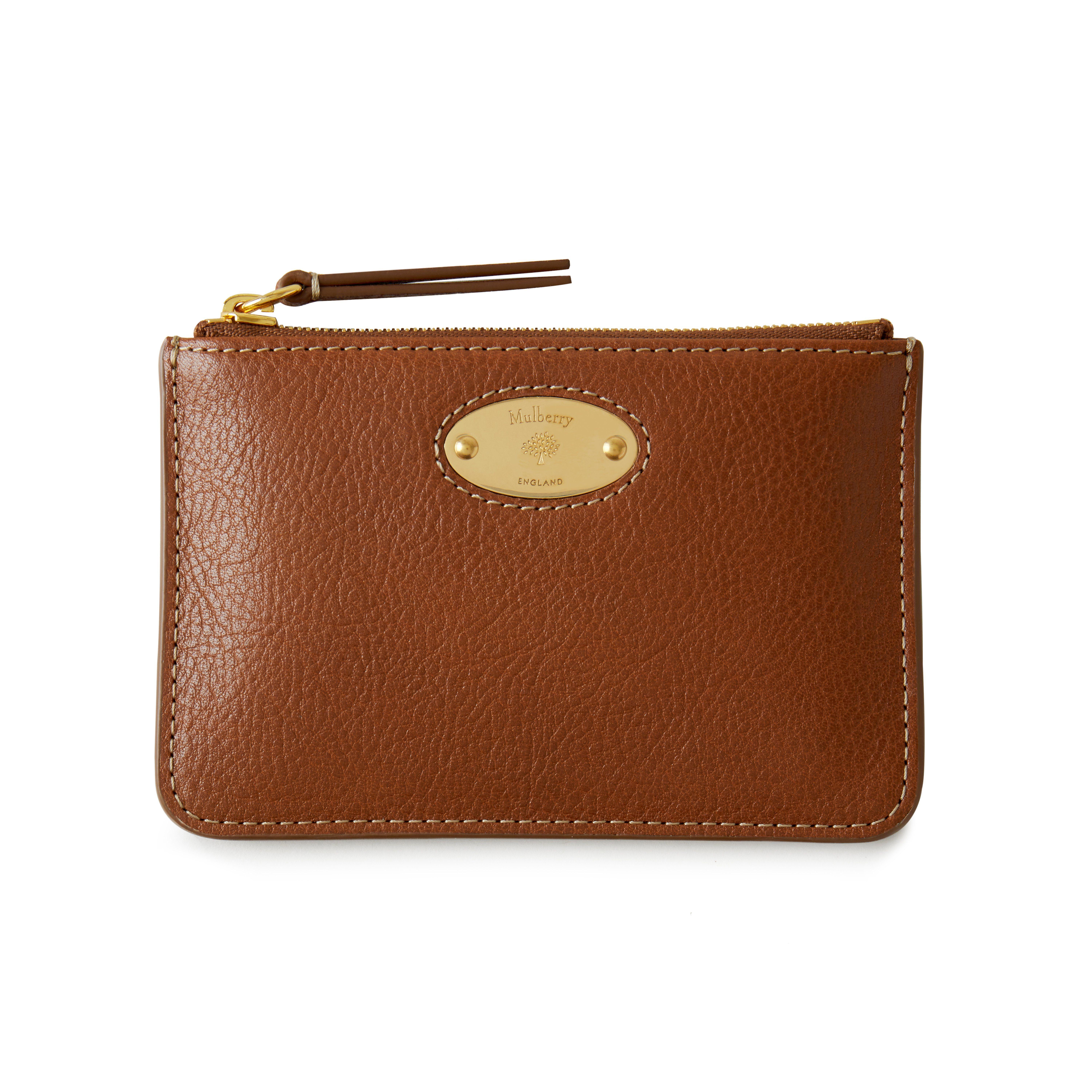 mulberry plaque phone pouch