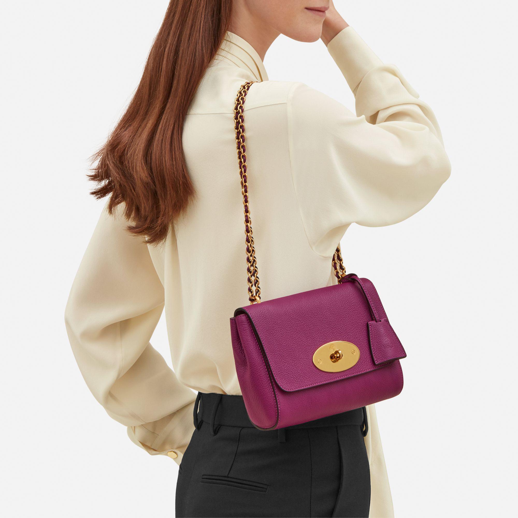 Mulberry Lily Shoulder Bag in Purple - Lyst