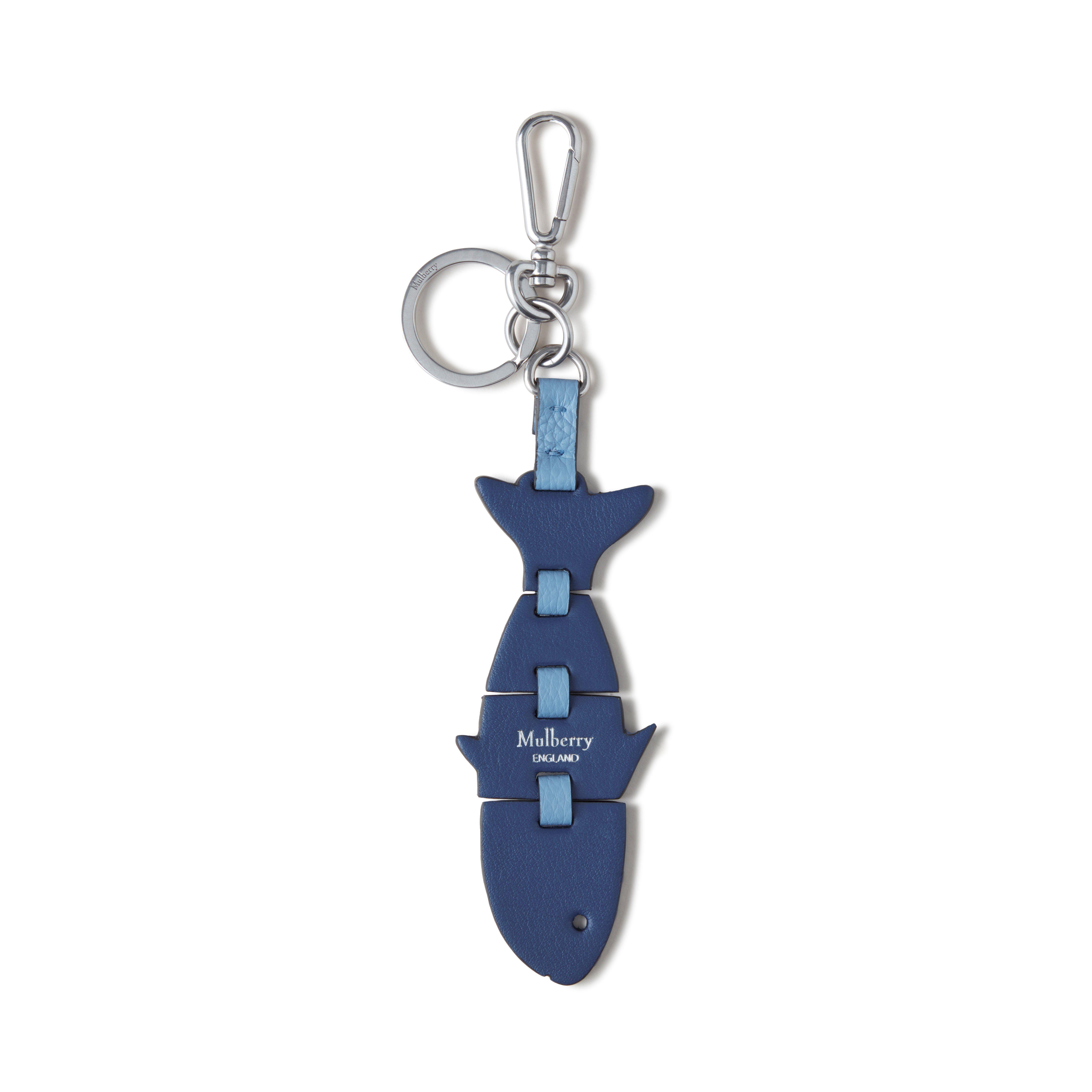 Mulberry Fish Puzzle Keyring in Blue for Men | Lyst