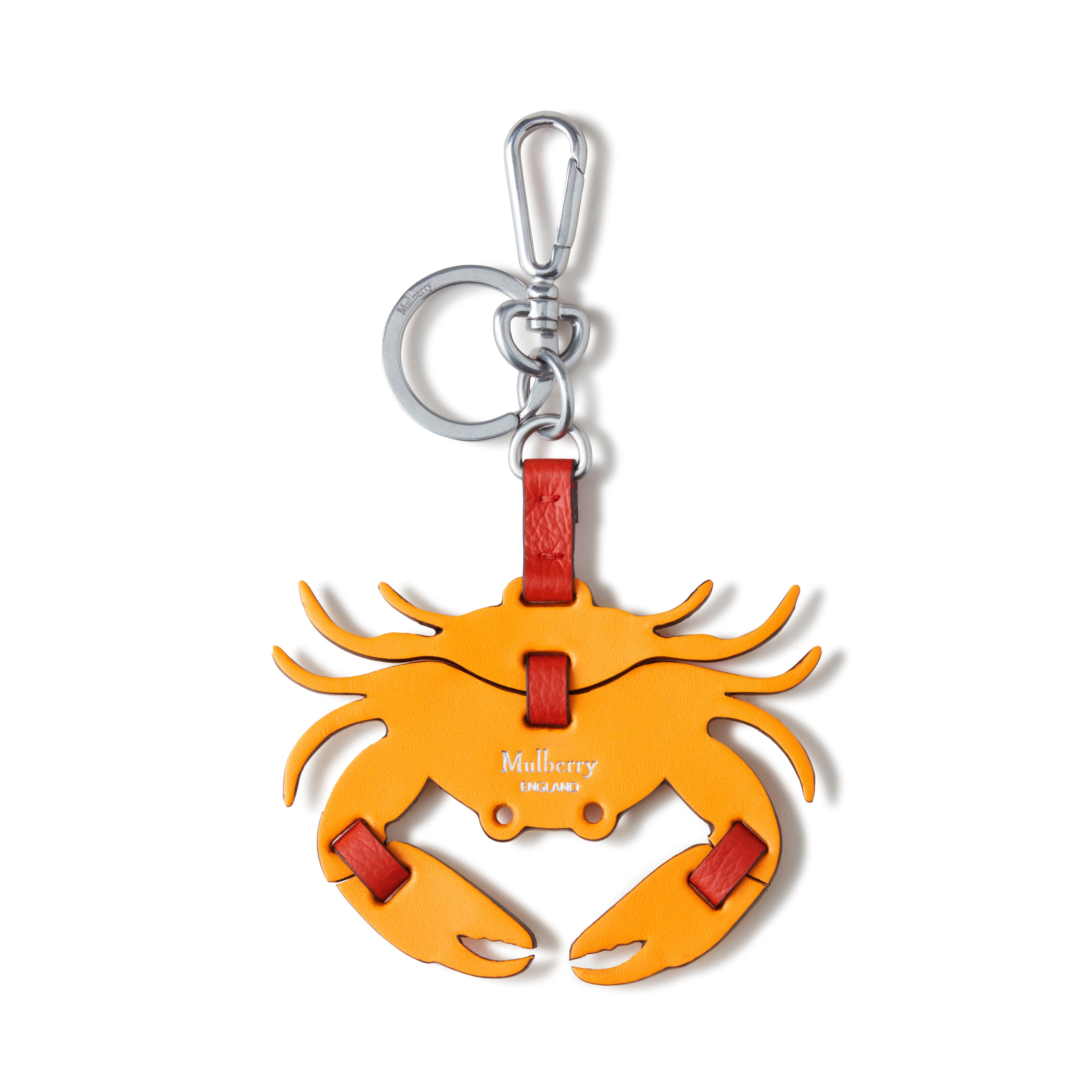 Mulberry Crab Puzzle Keyring in Orange for Men | Lyst
