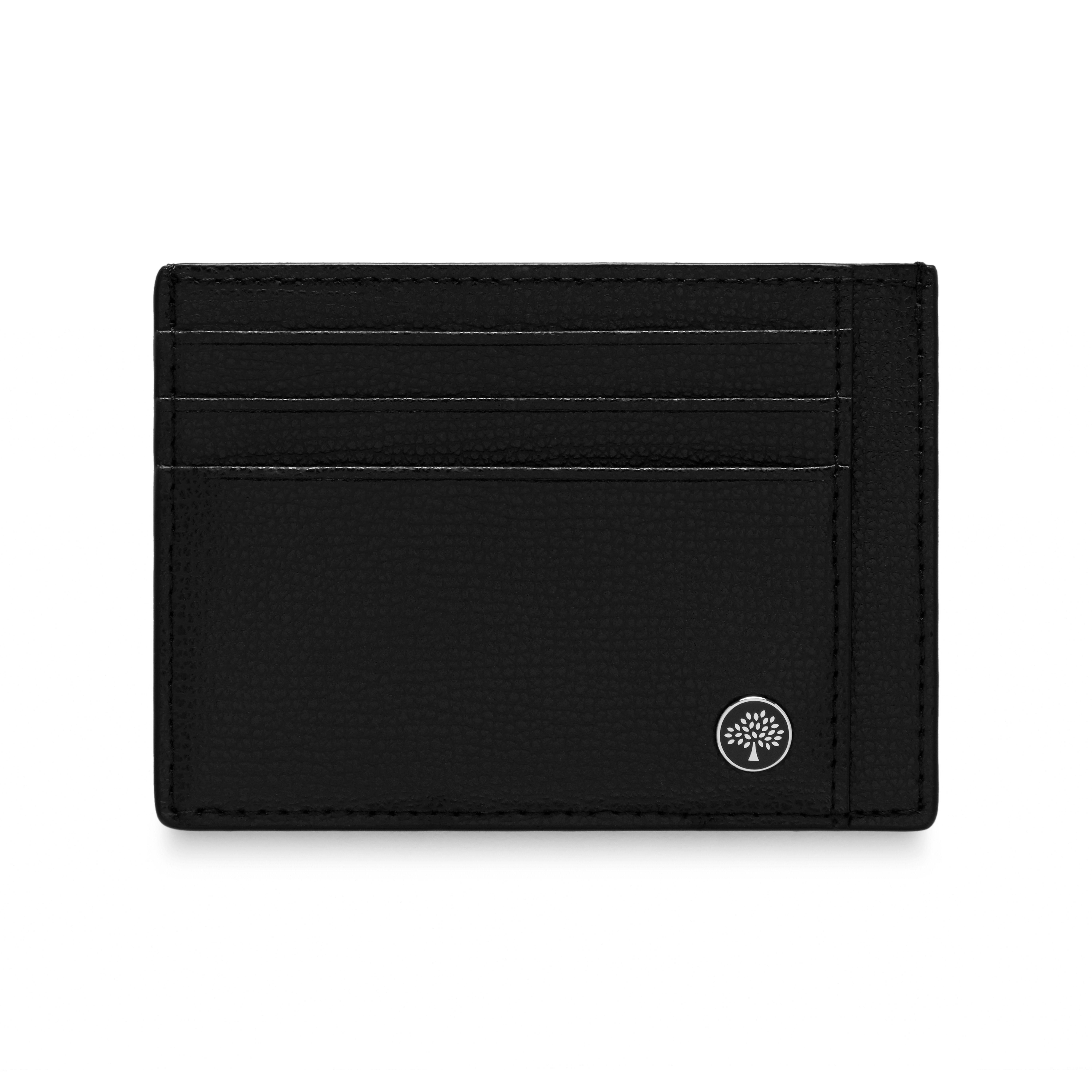 Mulberry Card Holder In Black Natural Grain Leather for Men Lyst