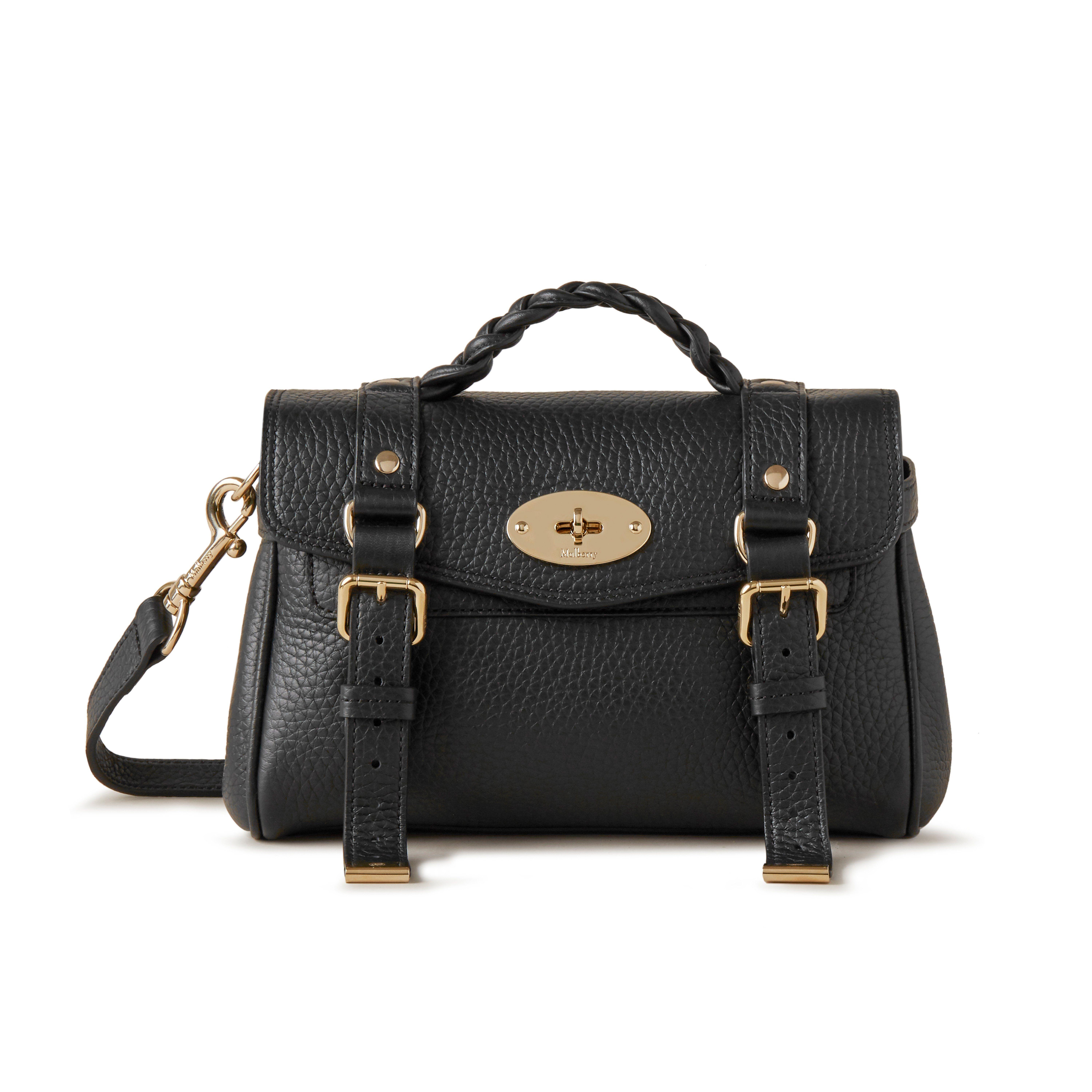 mulberry mini alexa black