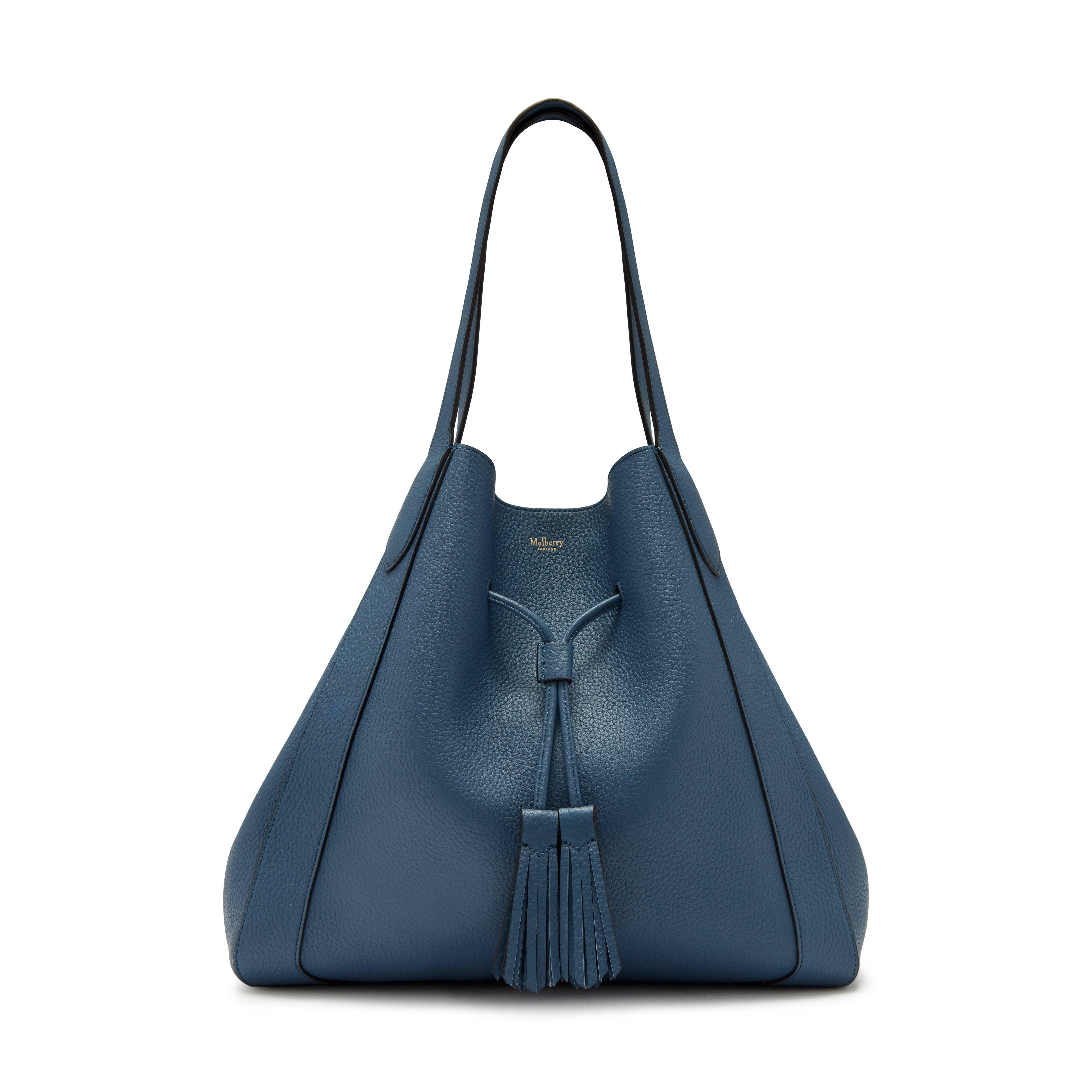 Mulberry Millie Drawstring Tote Bag in Blue | Lyst