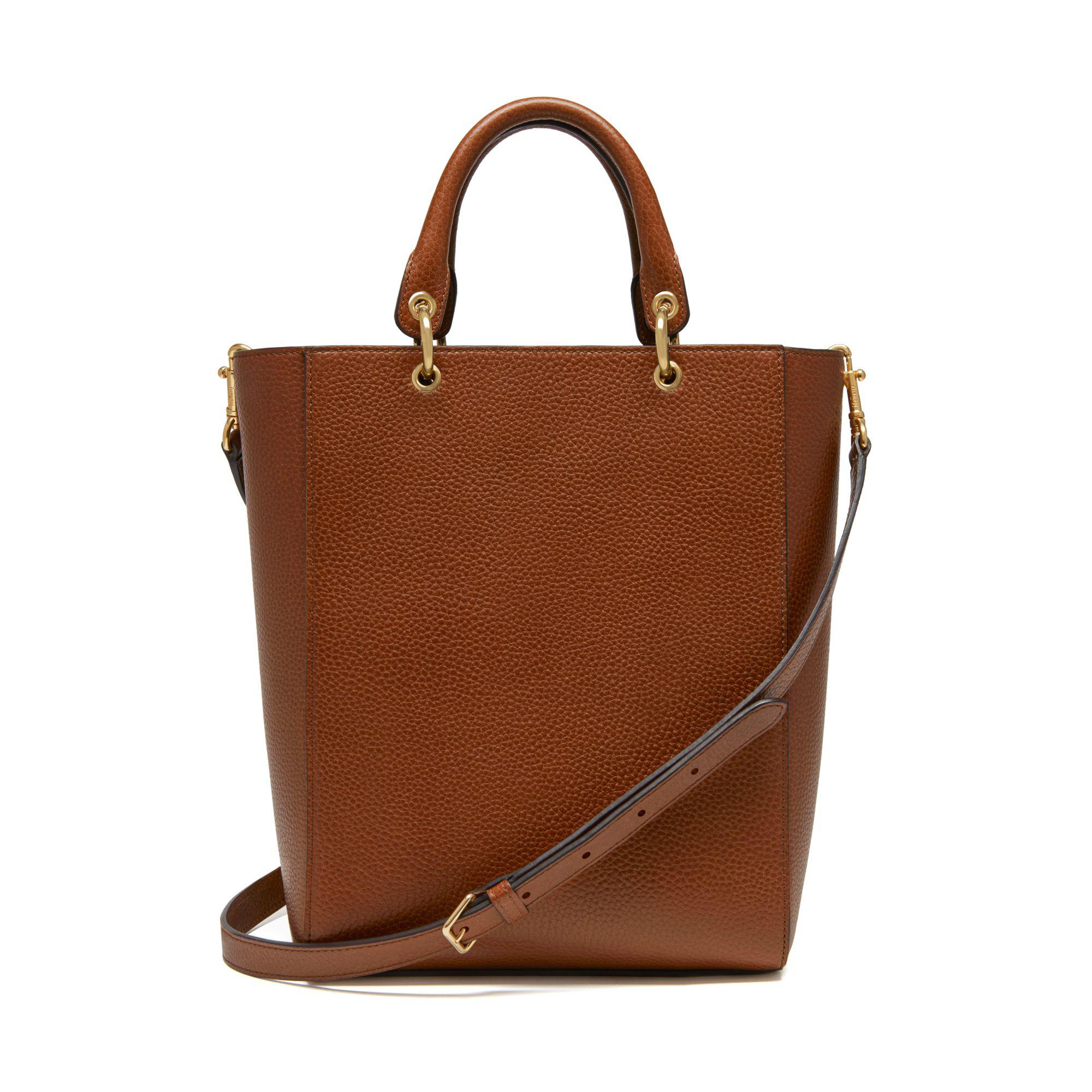 Mulberry Small Maple Leather Tote in Oak (Brown) - Lyst
