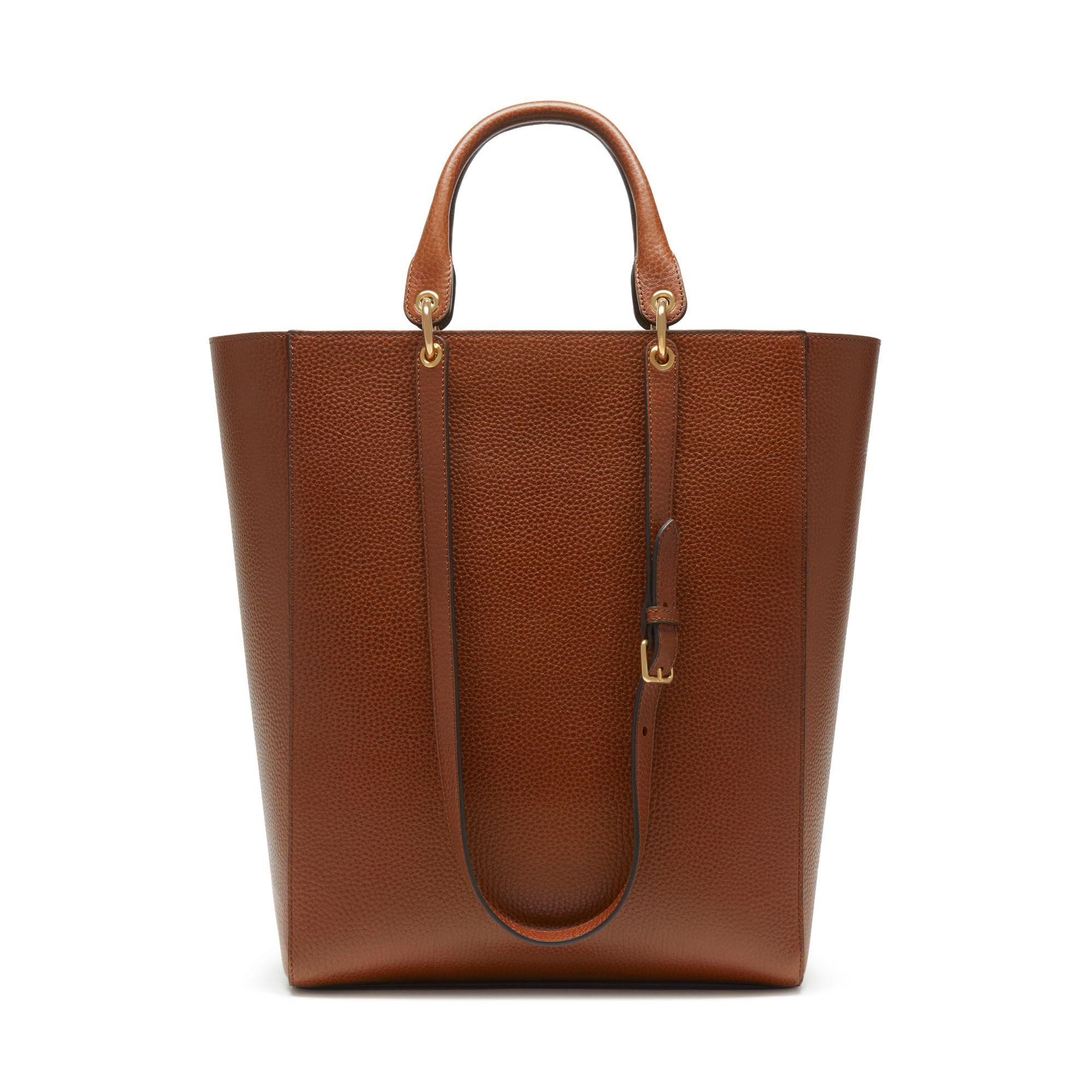Mulberry Maple Leather Tote in Brown | Lyst