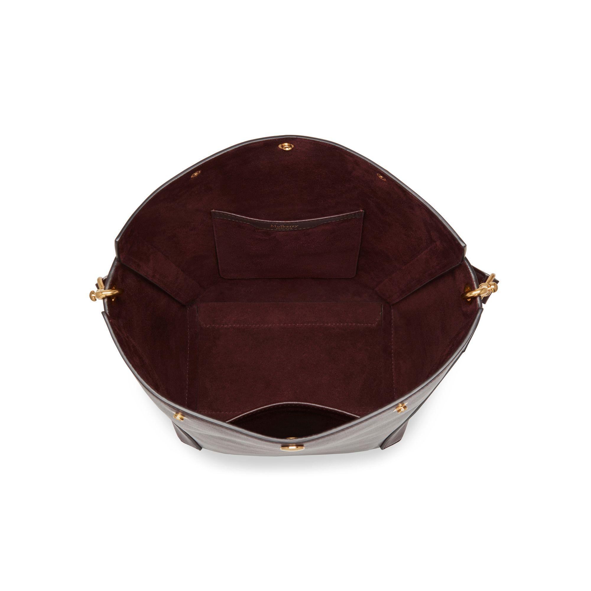 mulberry suede bolsa