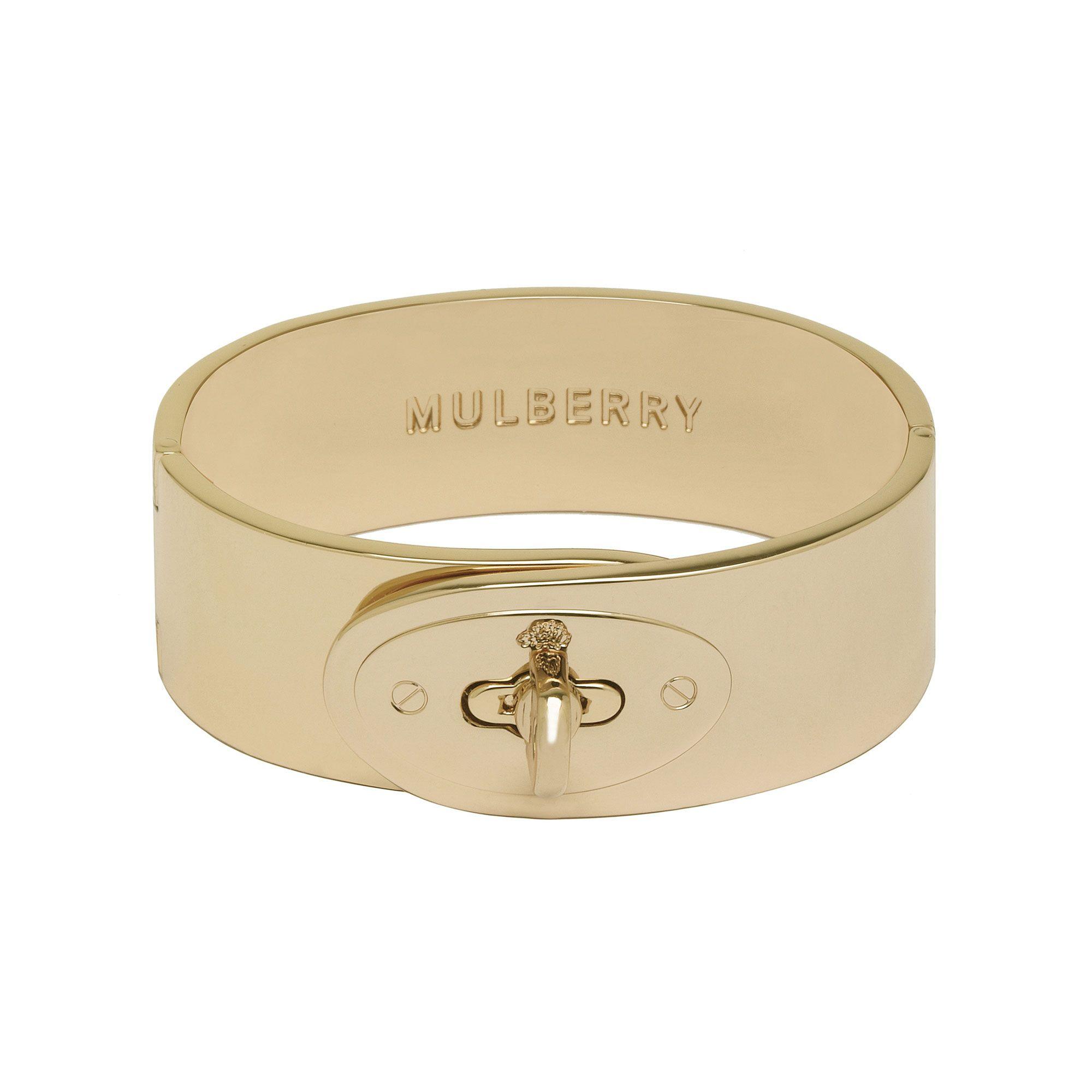 Lyst - Mulberry Bayswater Bracelet in Metallic