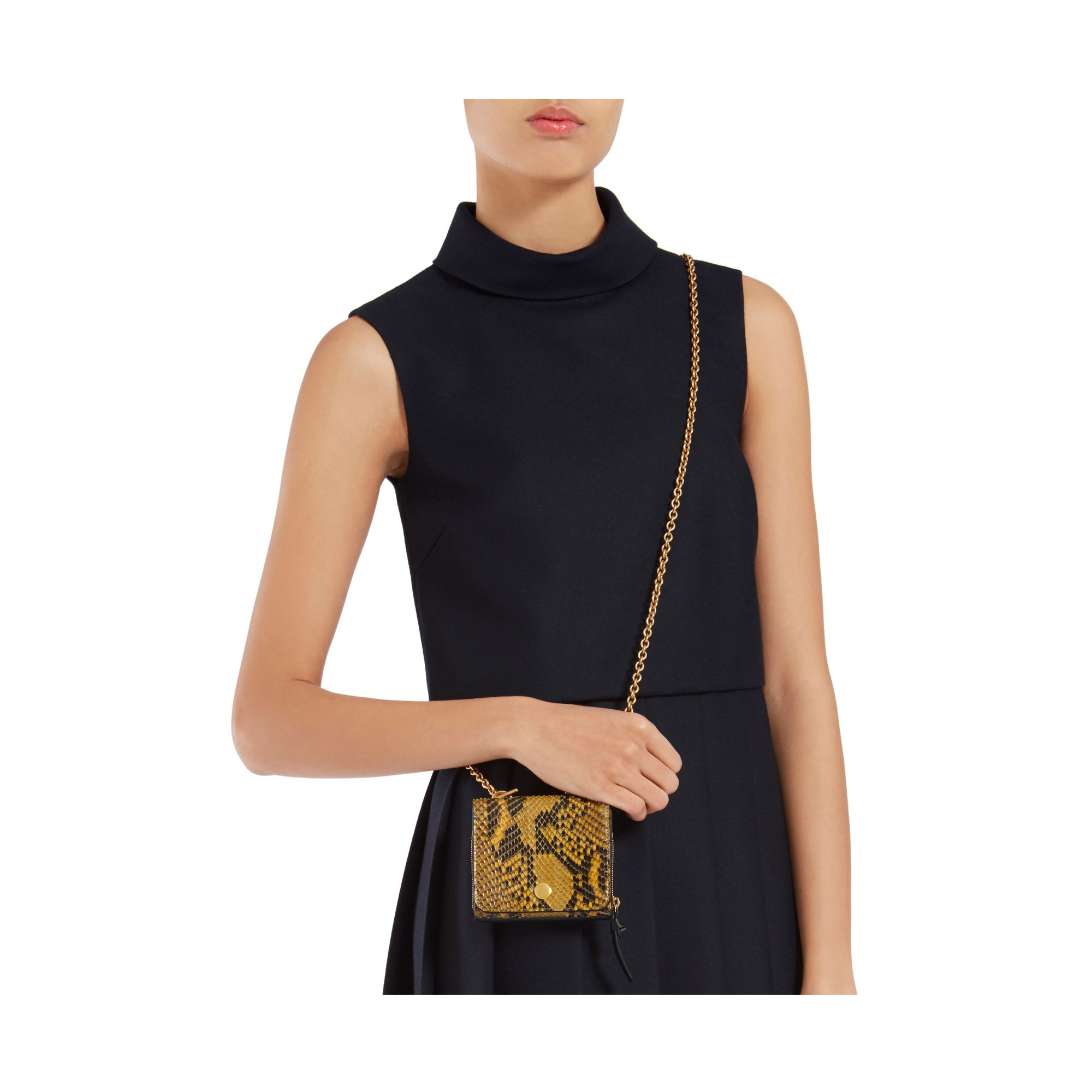 mulberry clifton chain purse