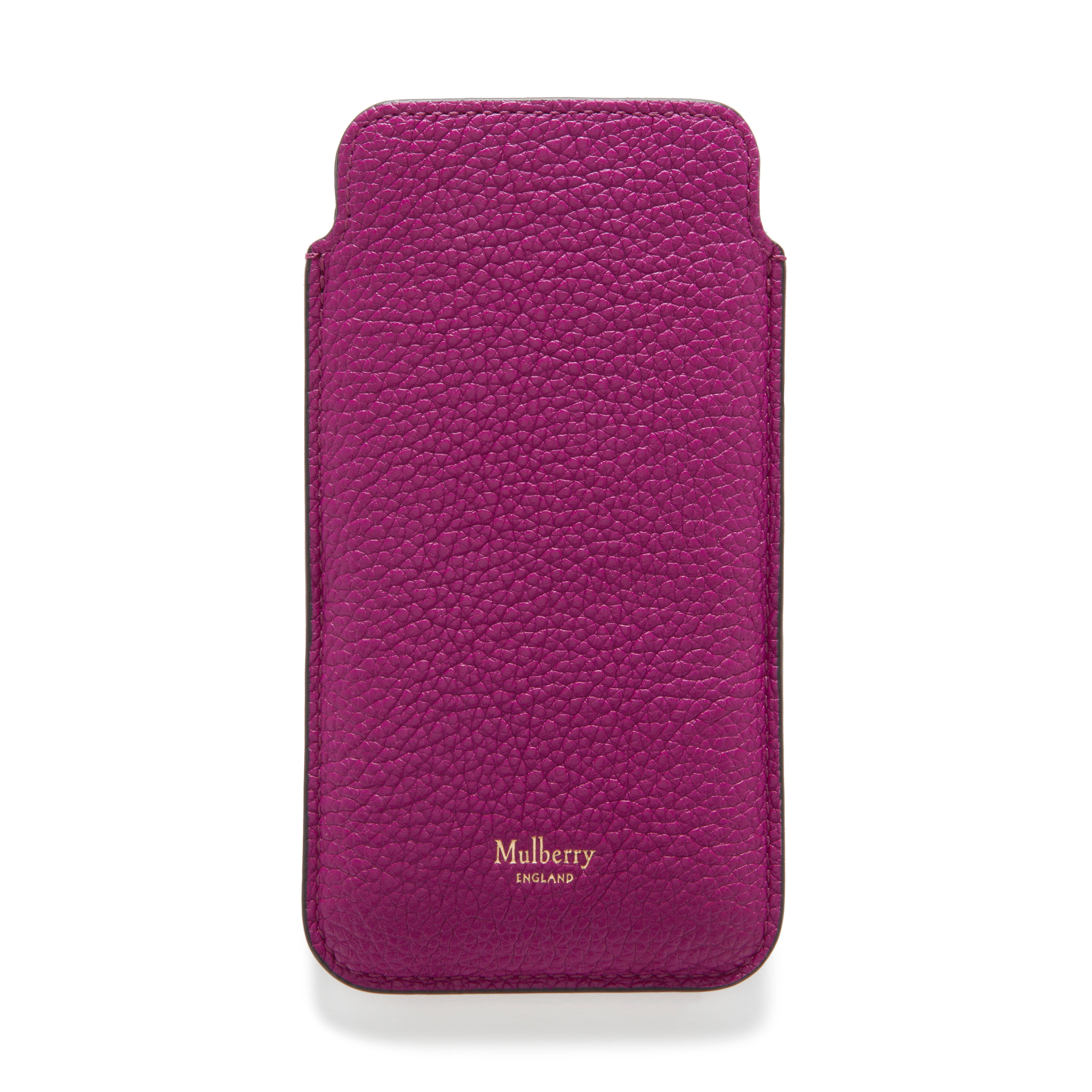 Mulberry Leather Iphone 6/7 Cover in Violet (Purple) - Lyst
