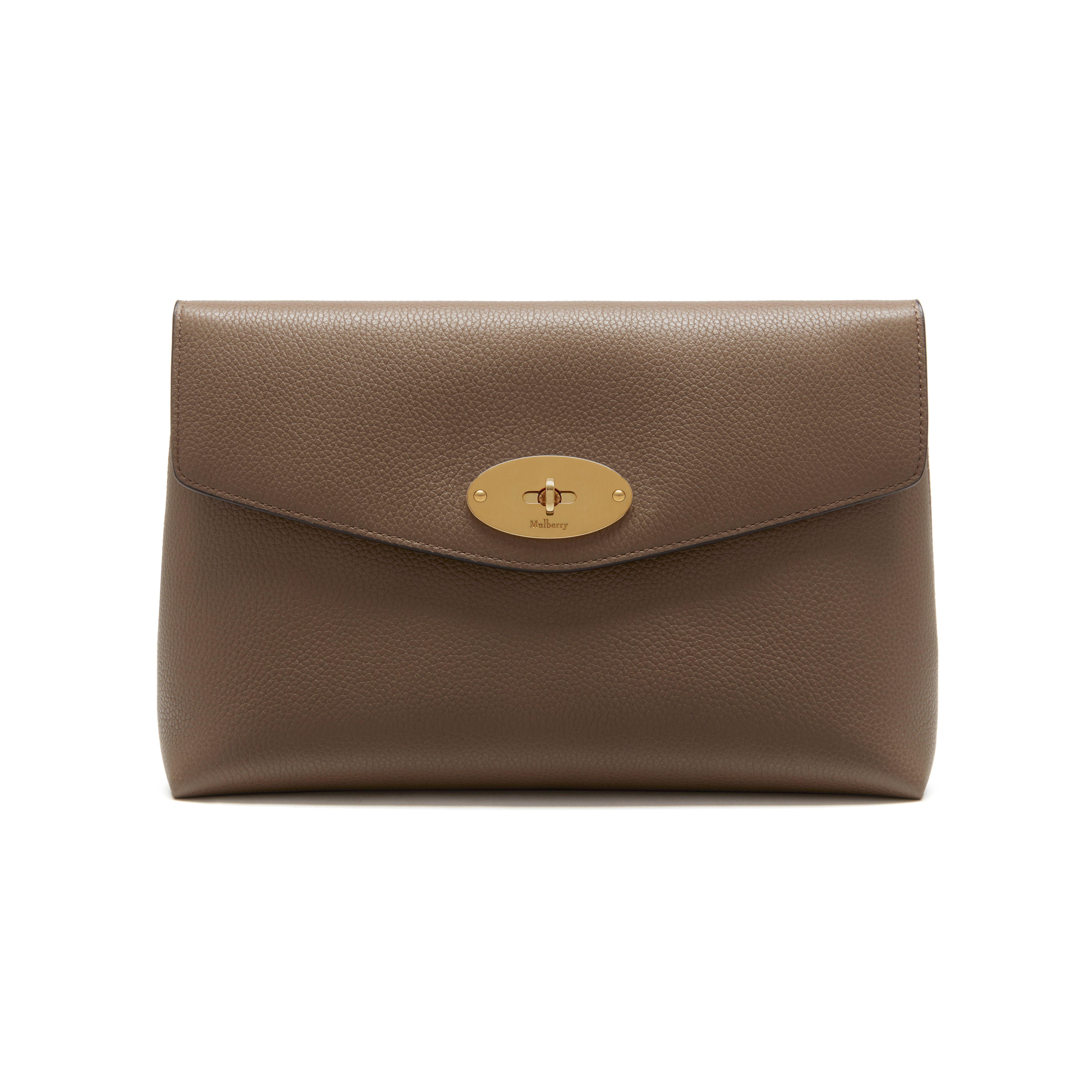 Mulberry Large Darley Cosmetic Pouch in Brown | Lyst