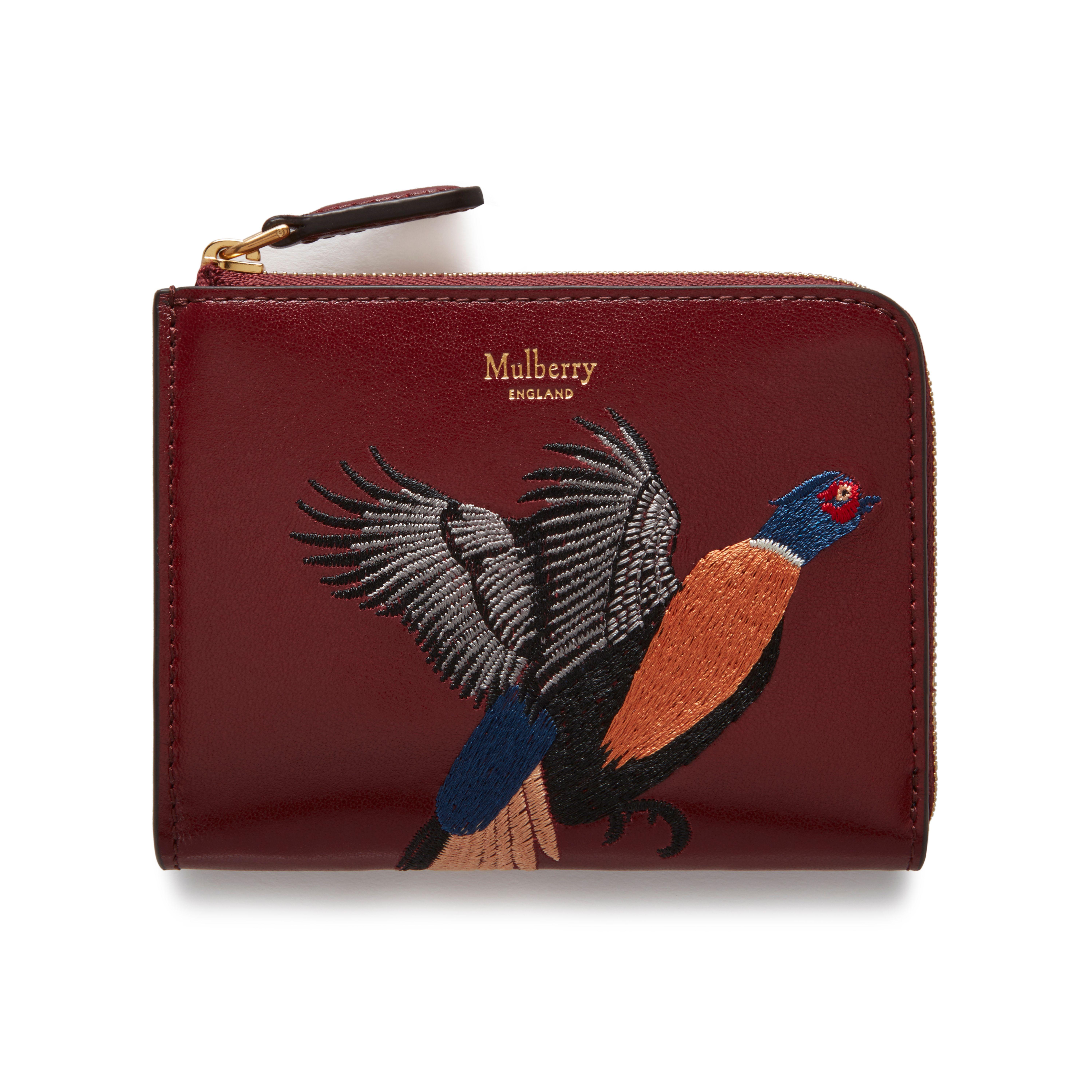 mulberry round coin purse