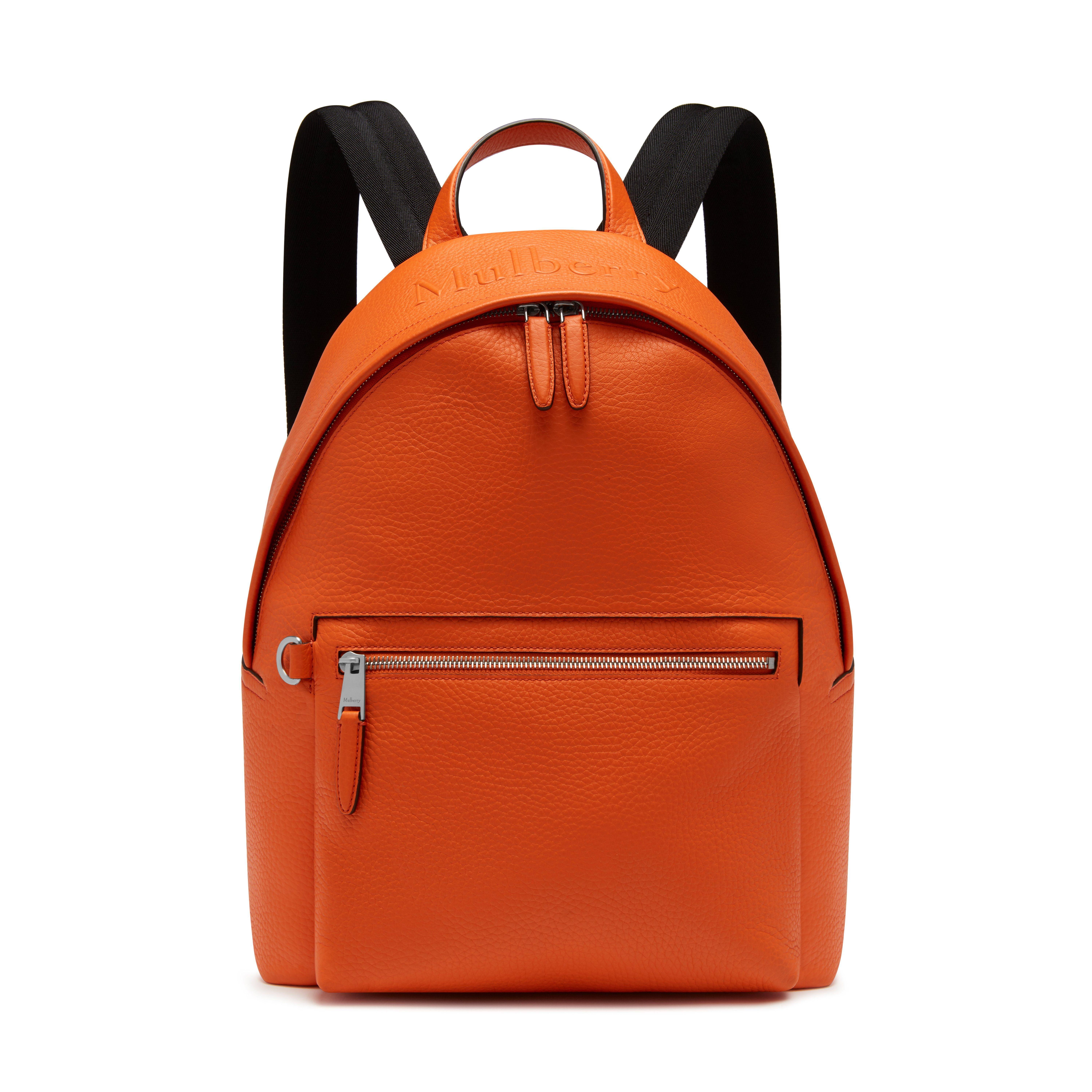 mulberry leather backpack