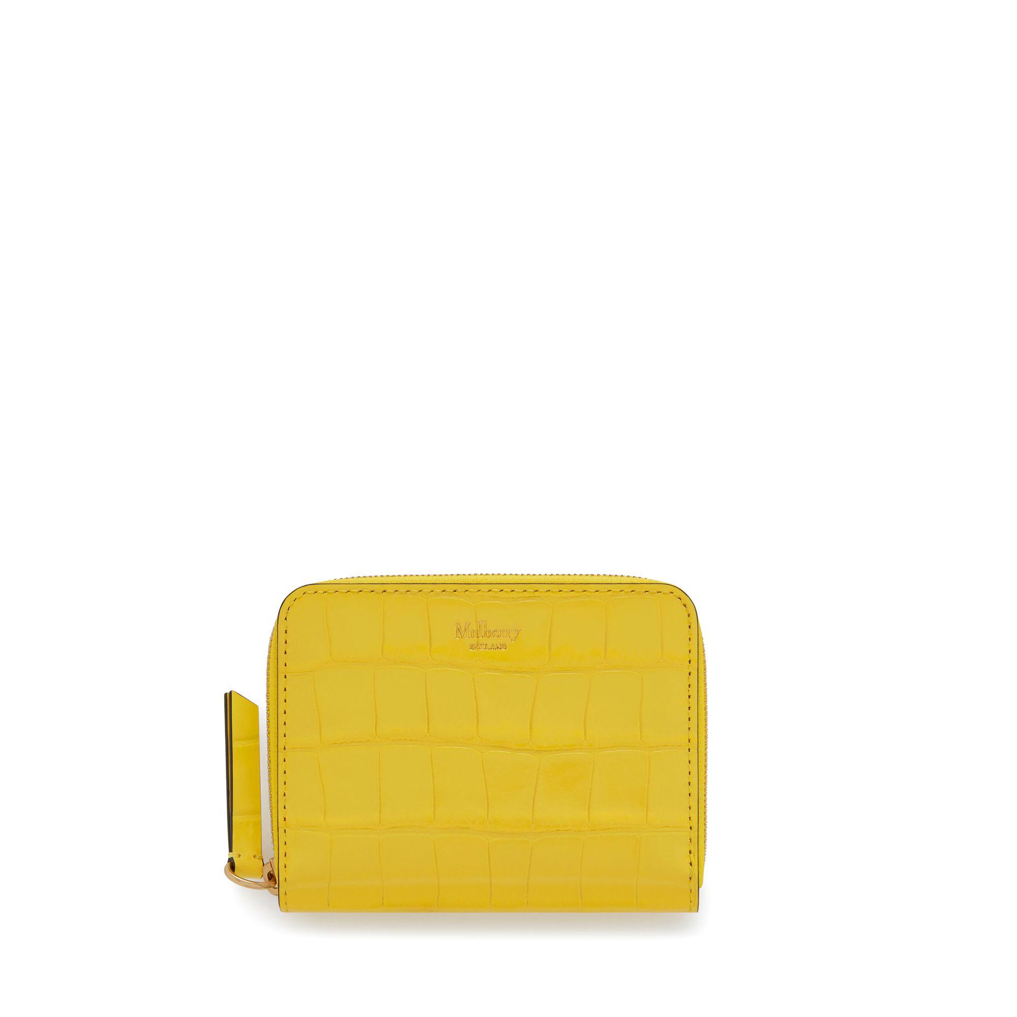 yellow mulberry purse
