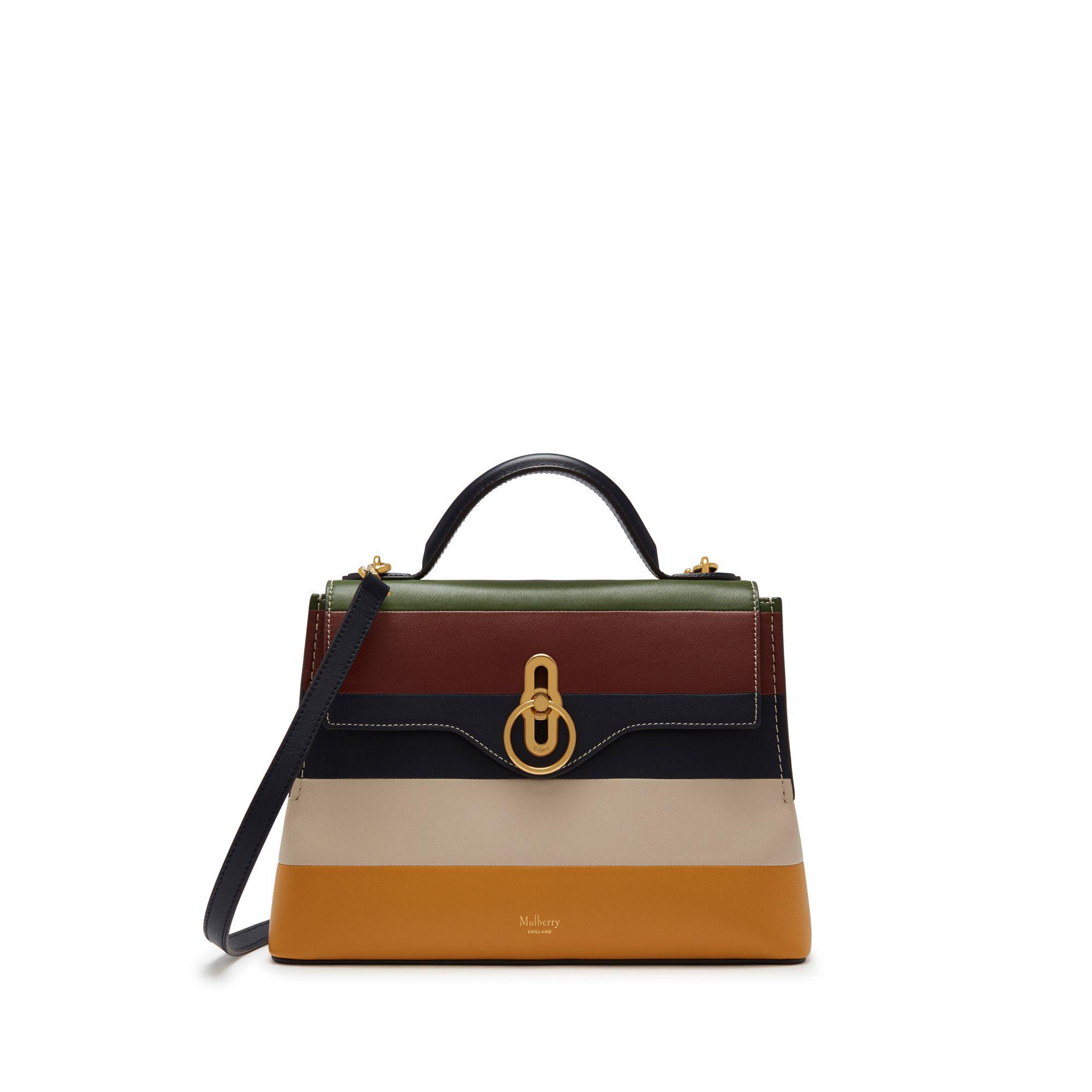 mulberry stripe bag