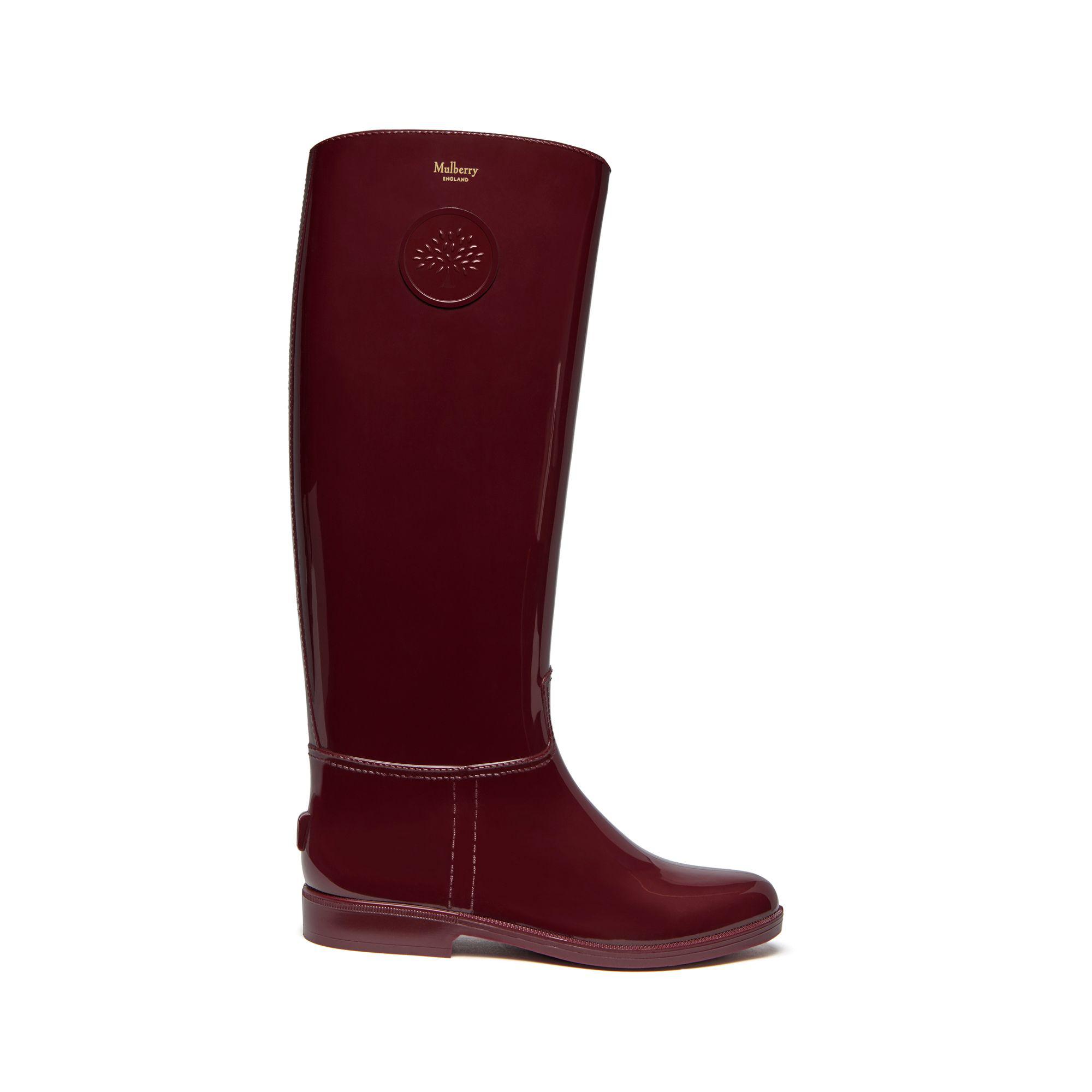 mulberry rain boots