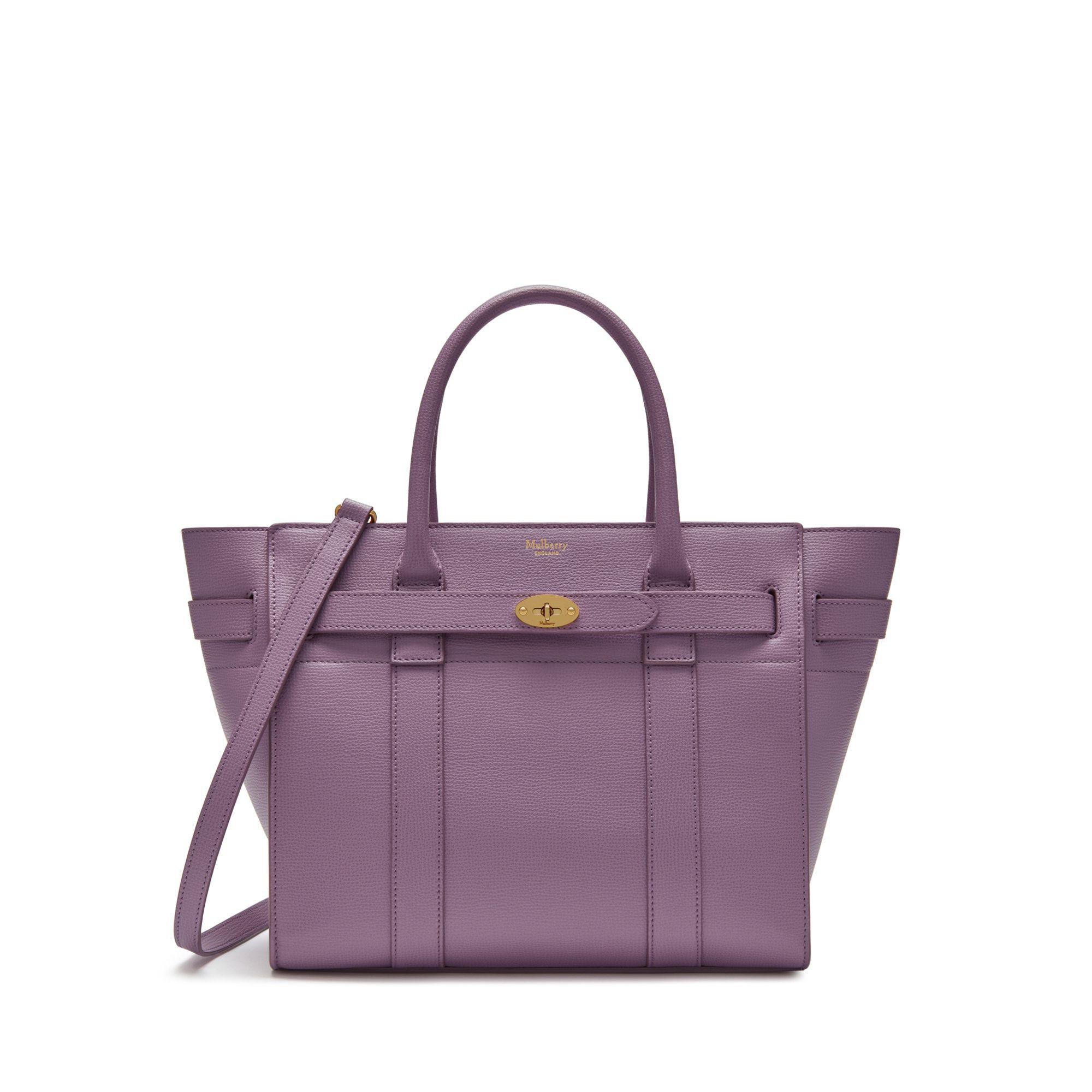 purple mulberry bag