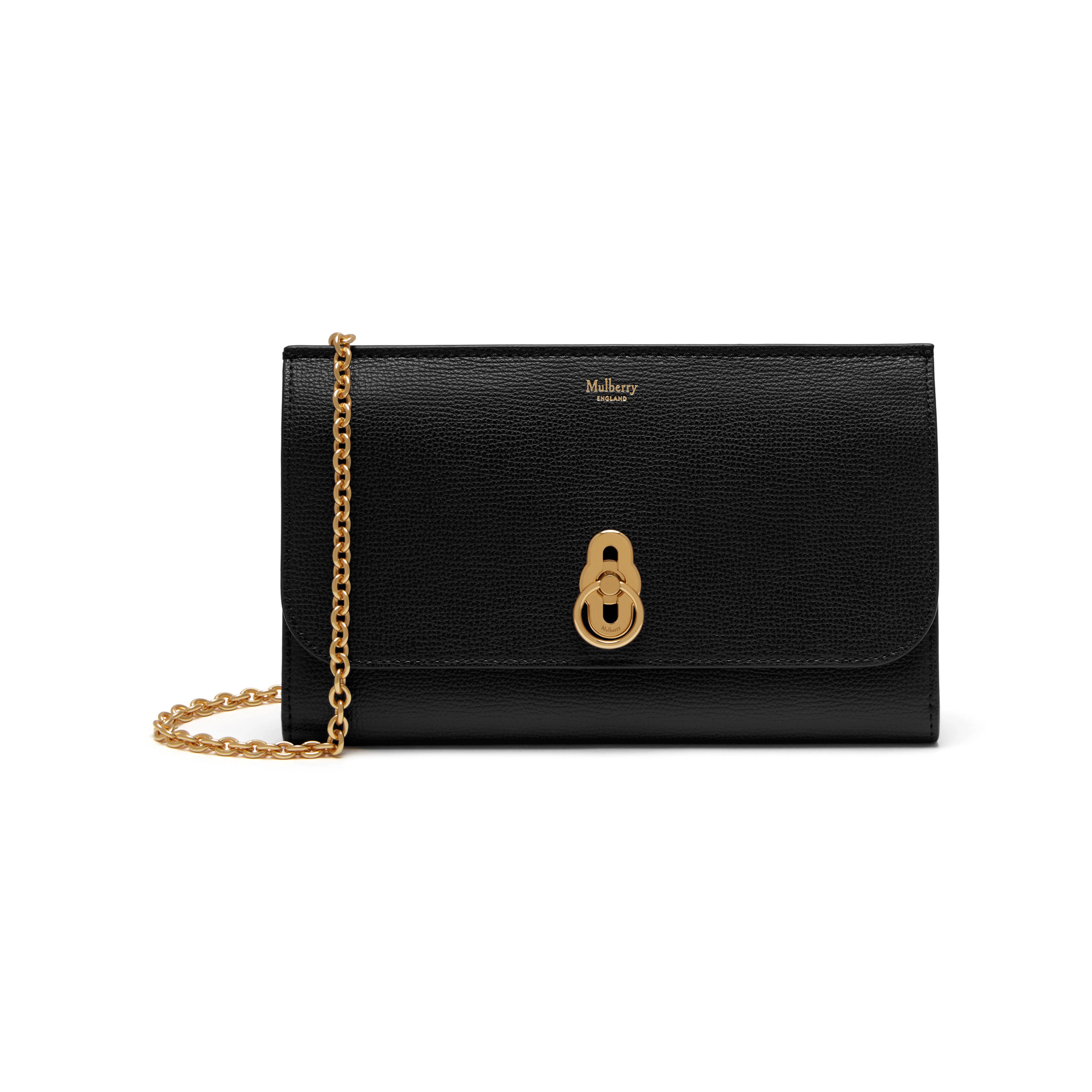 Mulberry Leather Amberley Clutch Bag in Black - Save 12% - Lyst