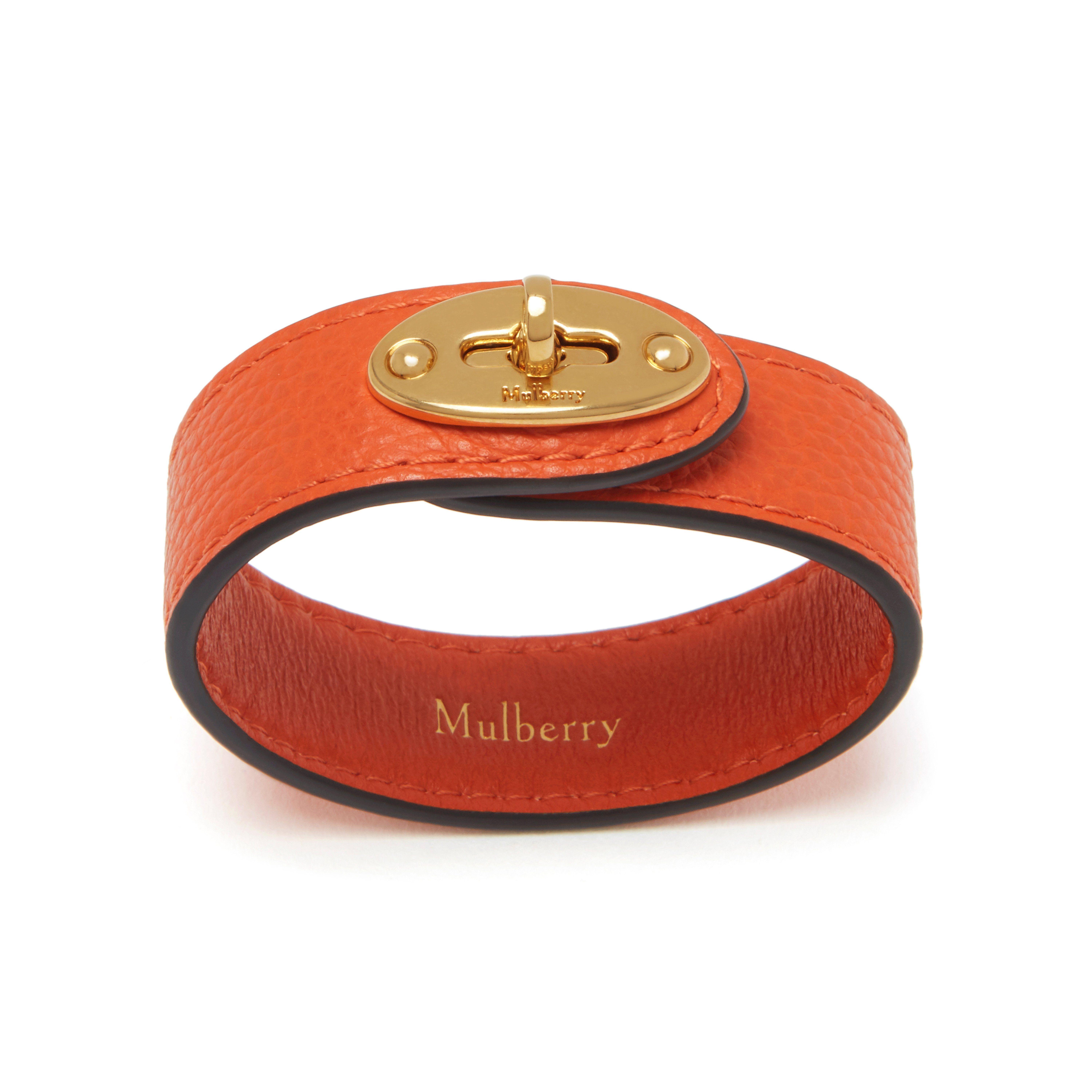 mulberry bayswater leather bracelet