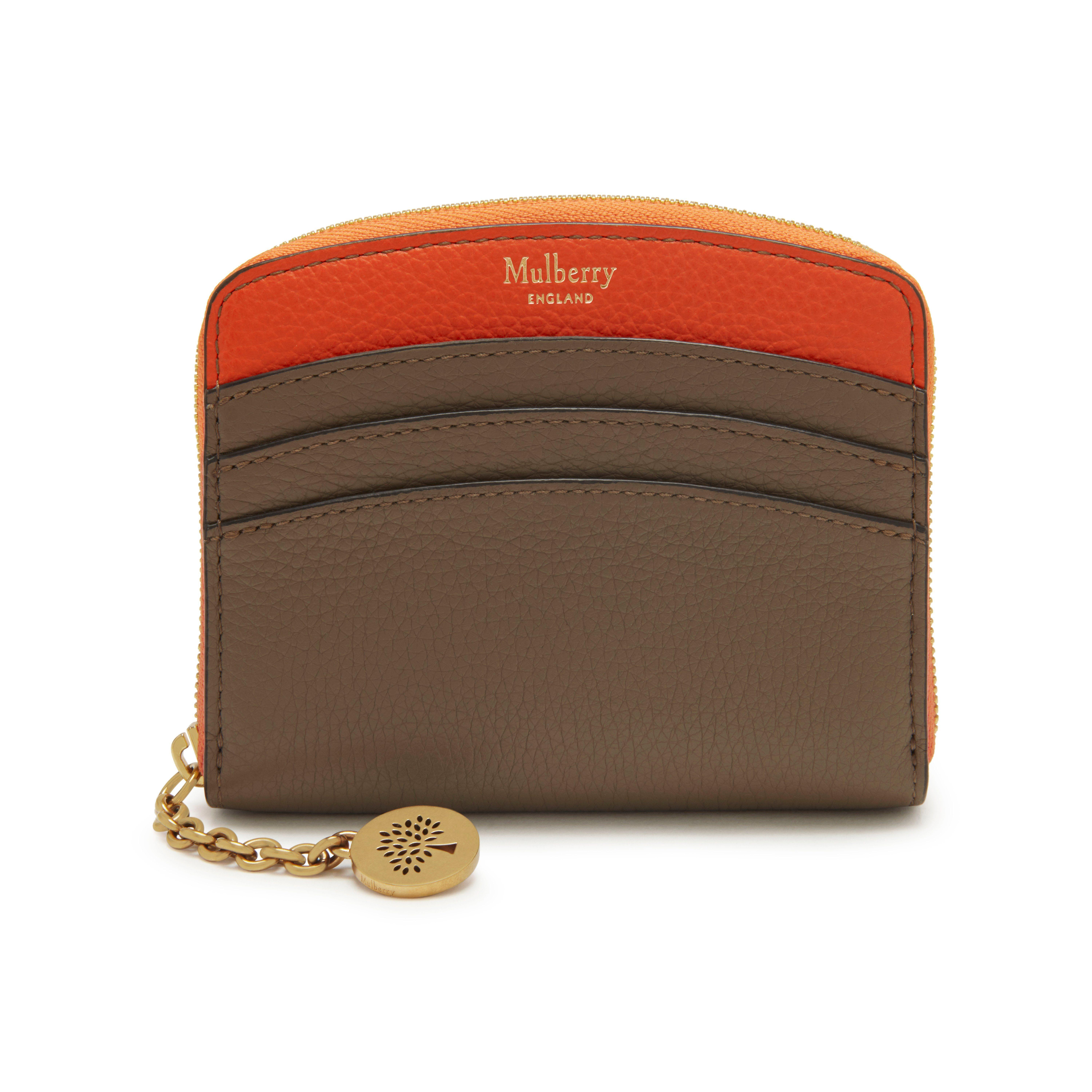mulberry purse clay