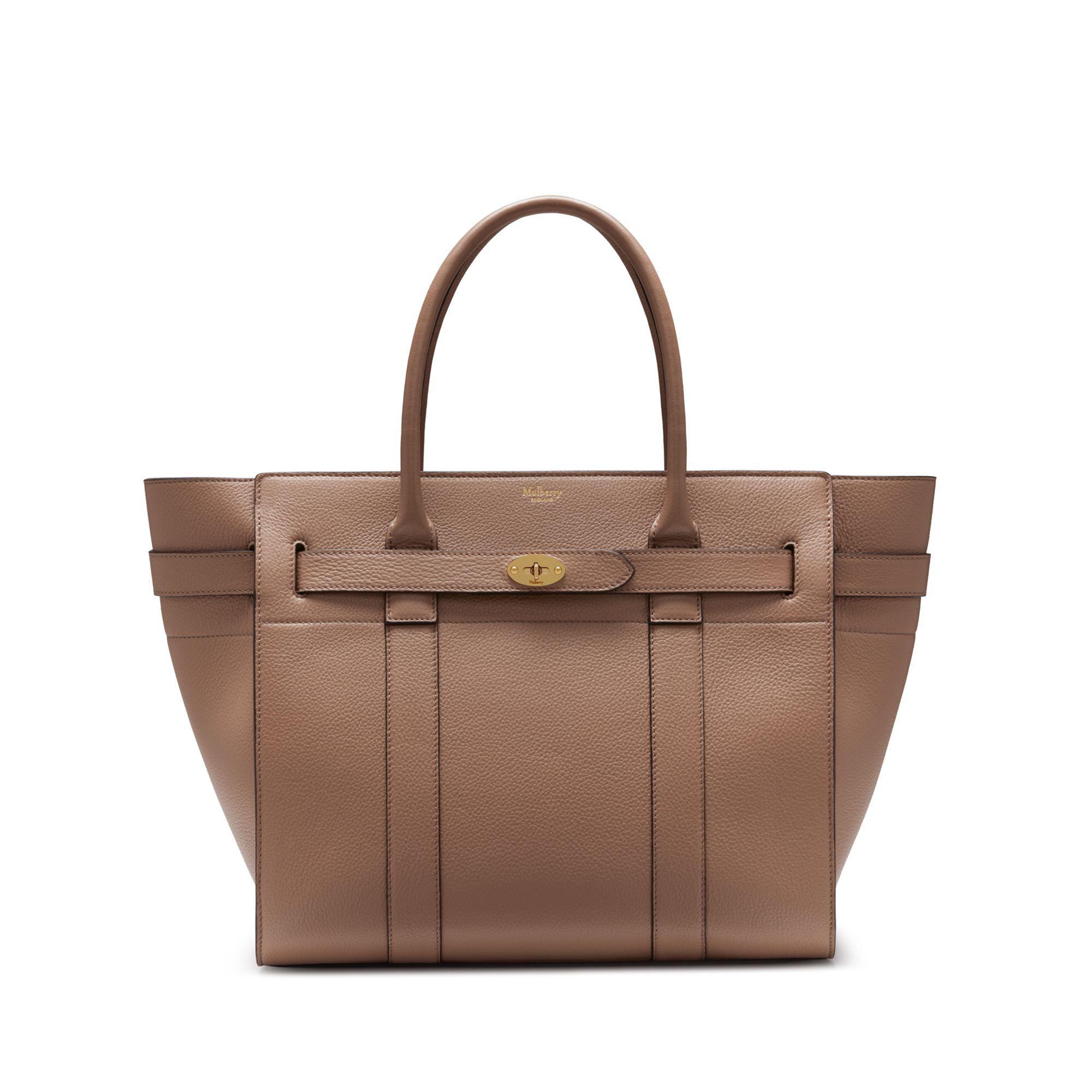 mulberry bayswater small grained leather tote