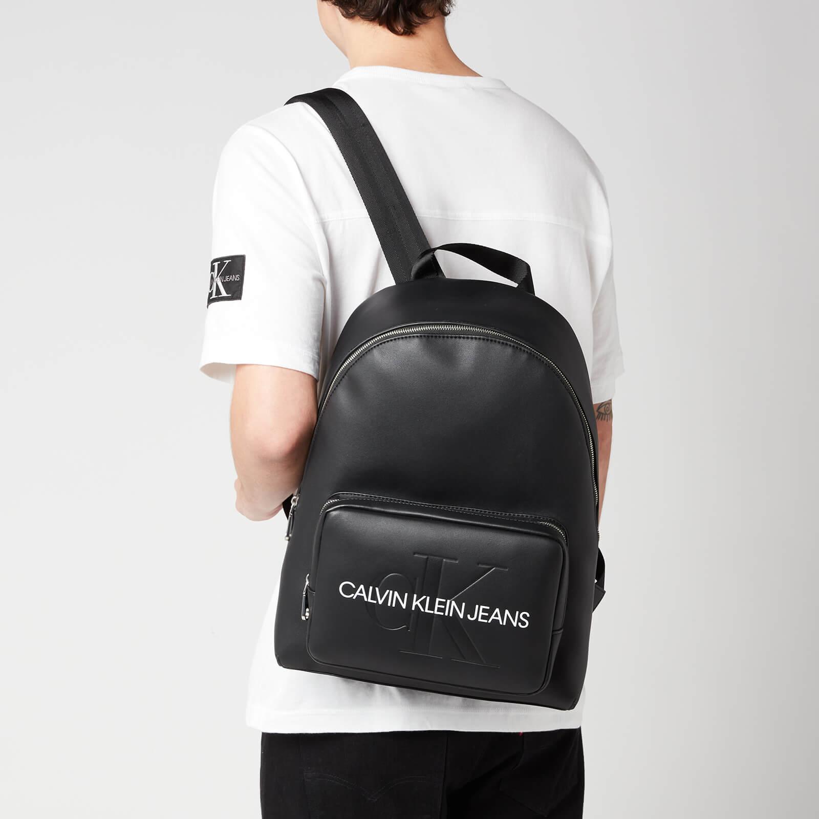 Calvin Klein Campus Backpack in Black | Lyst