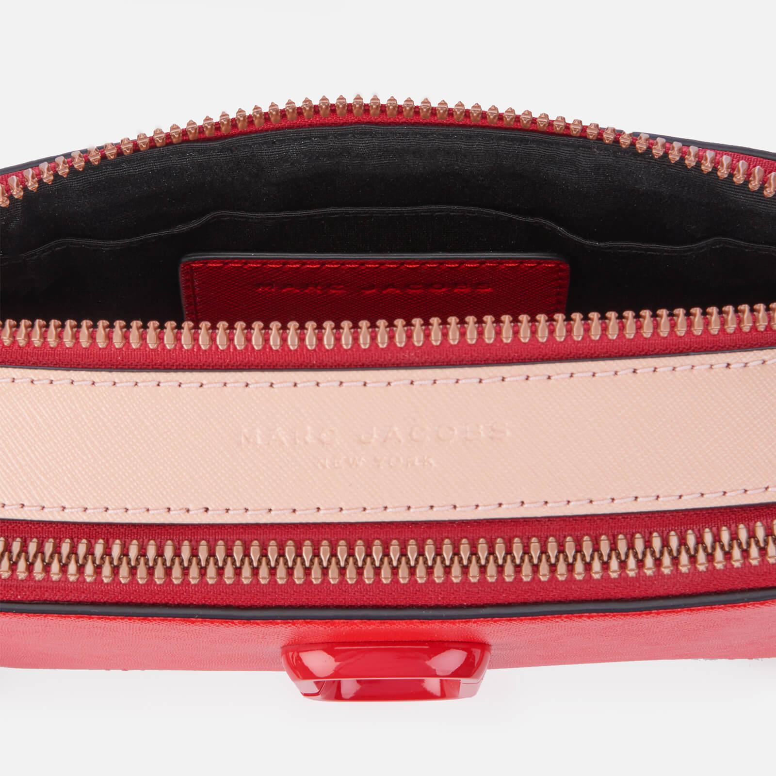 Marc Jacobs Snapshot Bag In Poppy Red Leather With Polyurethane Coating in  Pink