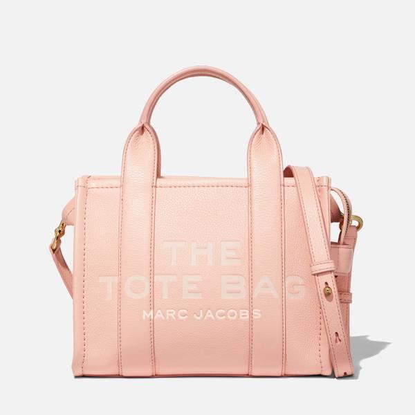MARC JACOBS: The Tote Bag hammered leather bag - Pink  Marc Jacobs tote  bags H004L01PF21 online at
