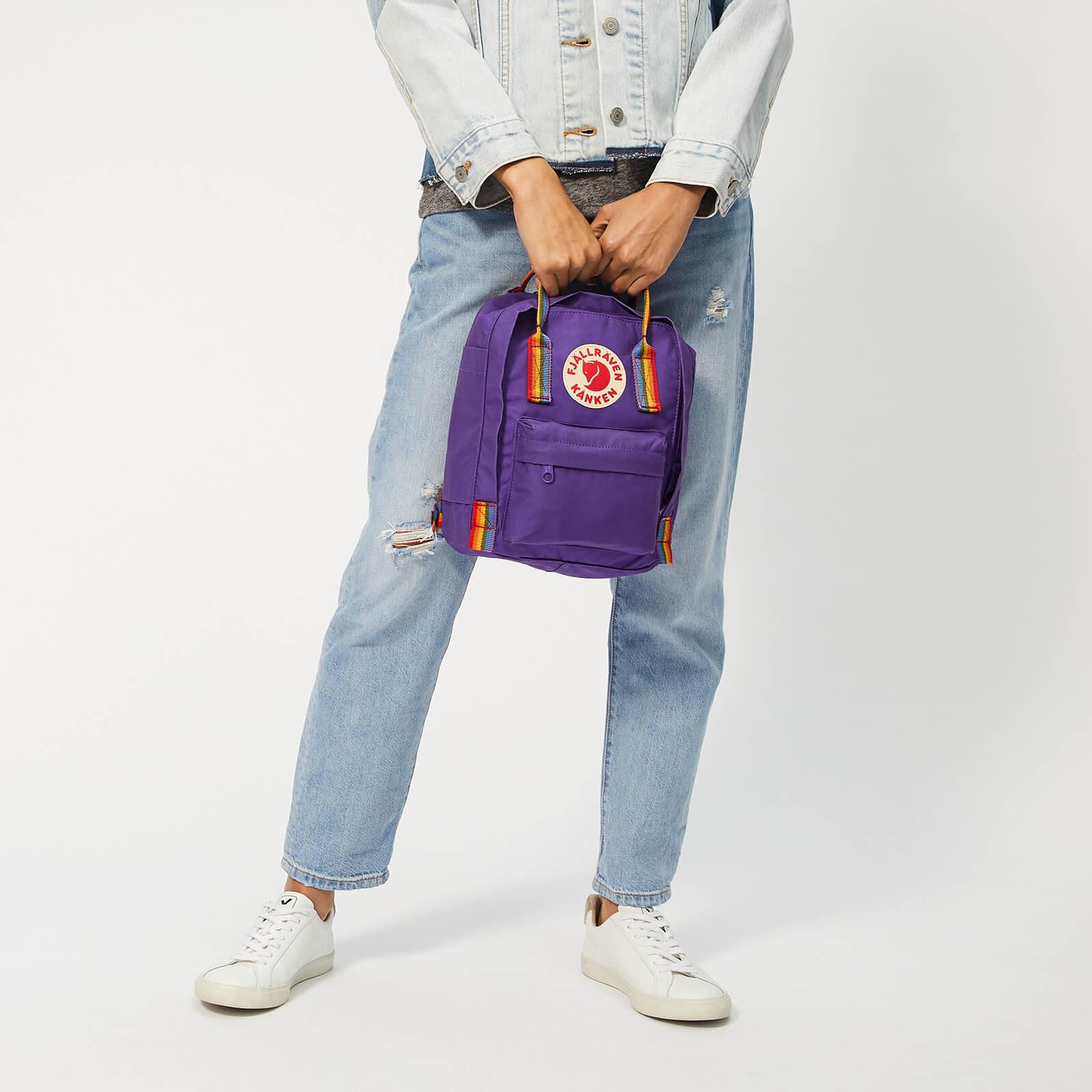 Fjallraven Kanken Rainbow Mini in Purple - Lyst