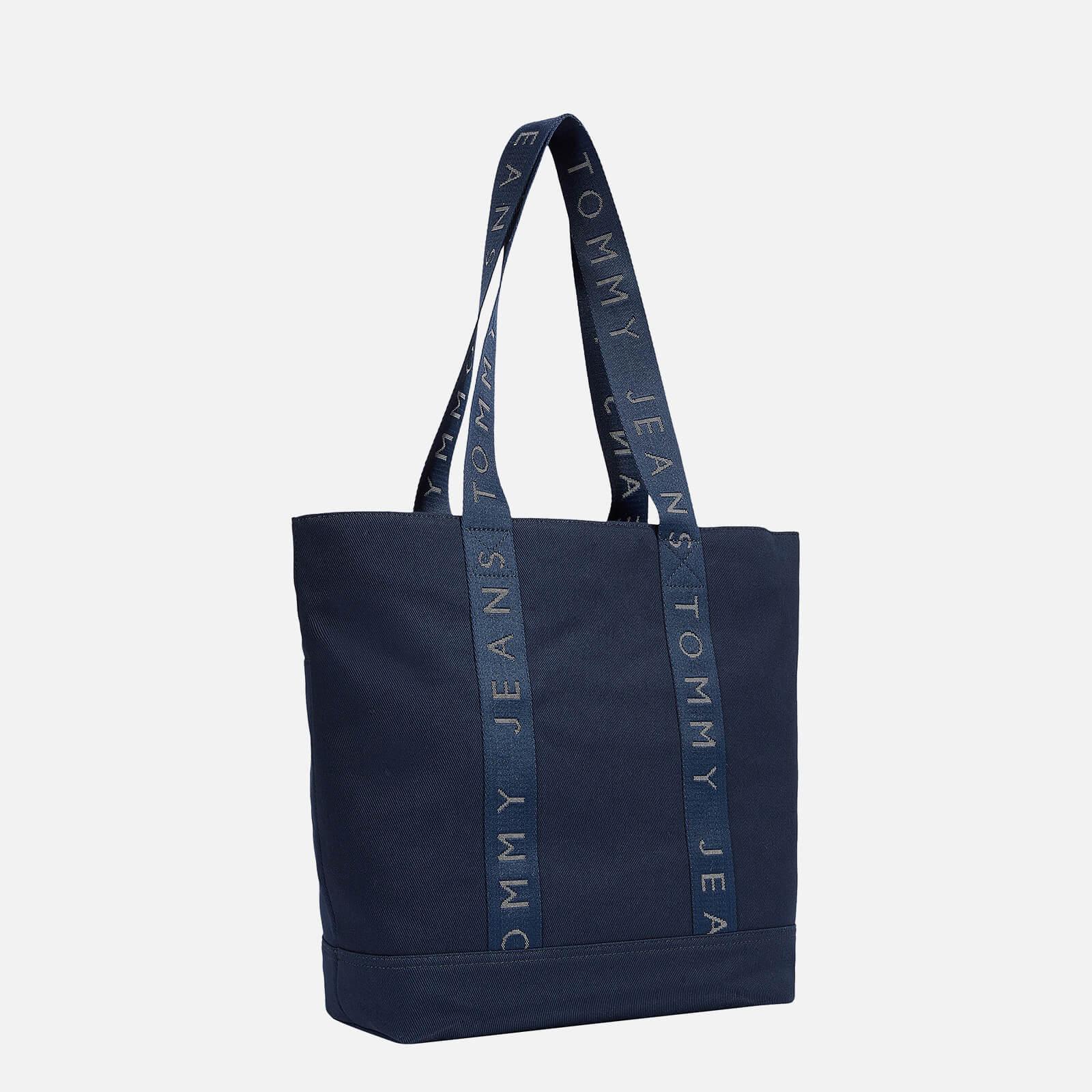 Tommy Hilfiger Heritage Canvas Tote Bag in Blue | Lyst