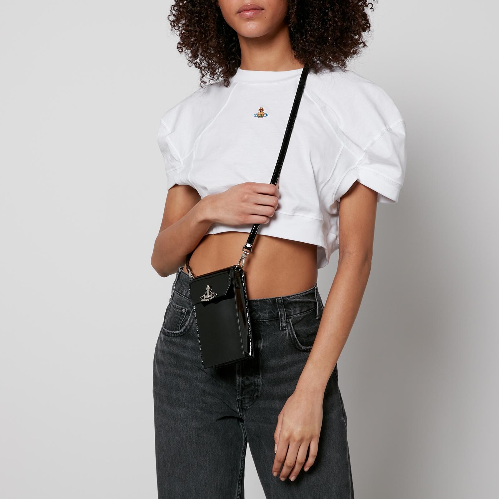 Vivienne Westwood Patent Leather Crossbody Phone Bag in