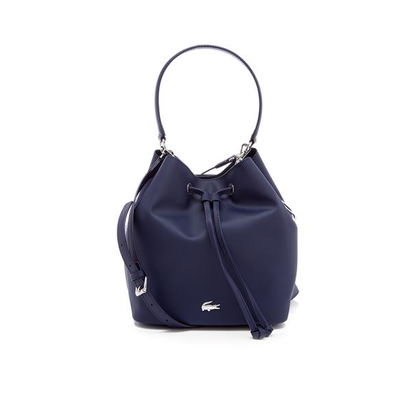 Lacoste Canvas Women's Bucket Bag in Blue | Lyst Australia